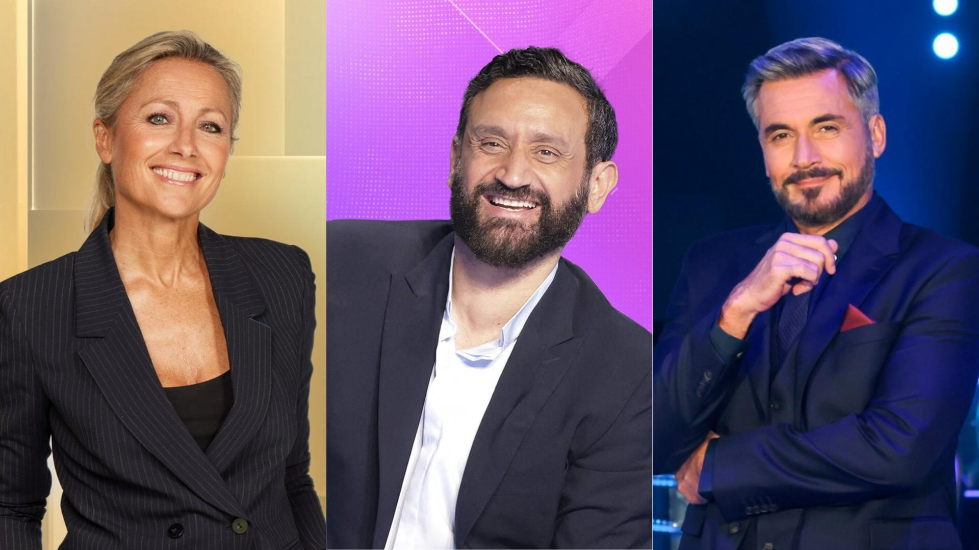 Cyril Hanouna, Anne-Sophie Lapix et Olivier Minne, le mercato gagnant du groupe M6