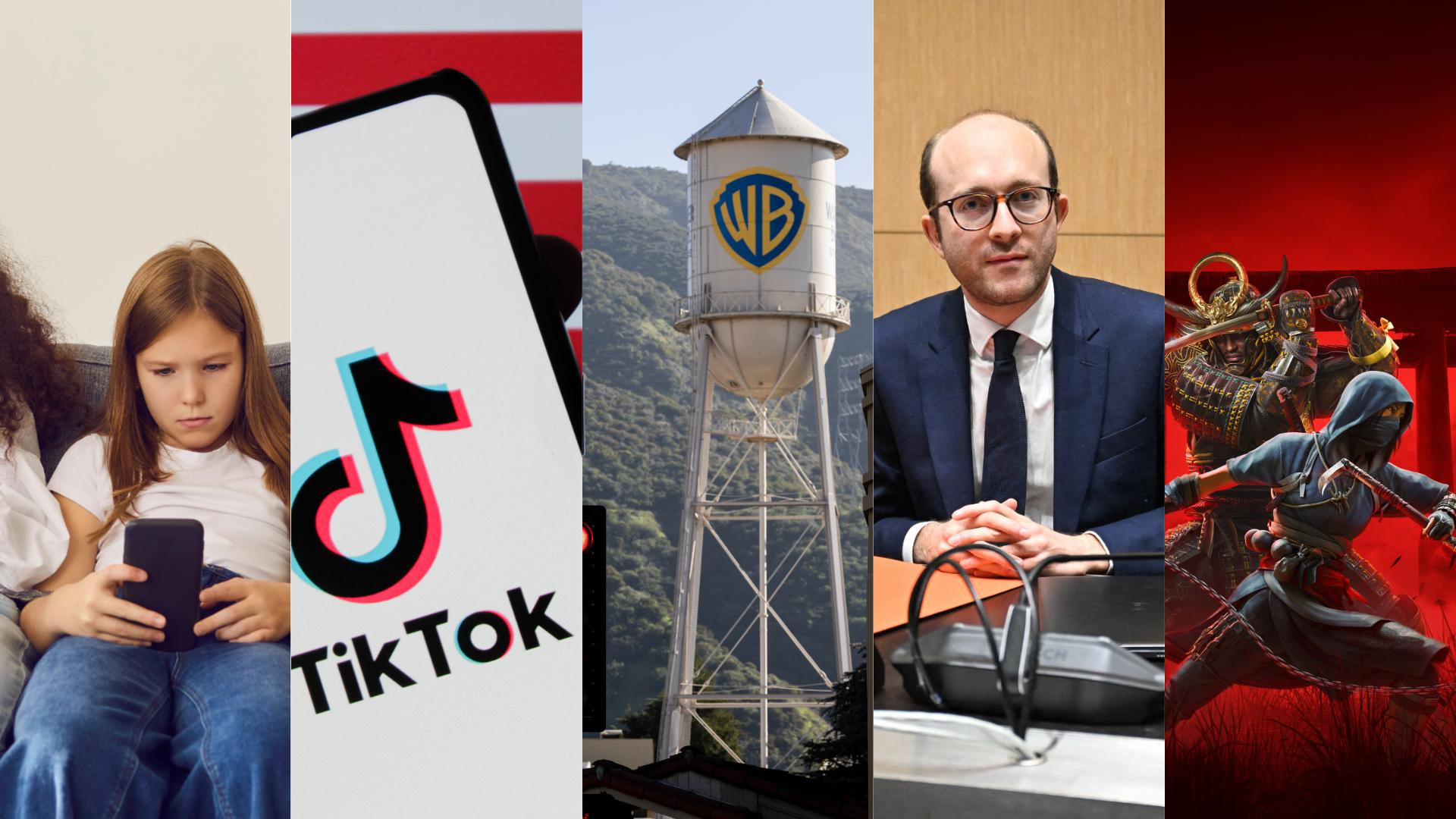 Commission sur l’audiovisuel public, interdiction des réseaux sociaux aux moins de 15 ans, vente de Warner, IA... Les dossiers qui vont agiter le secteur des médias en 2026
