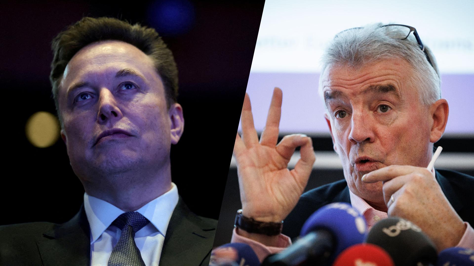 «C’est un idiot fini. Virez-le» : Elon Musk insulte le patron de Ryanair, qui ne veut pas de Starlink dans ses avions