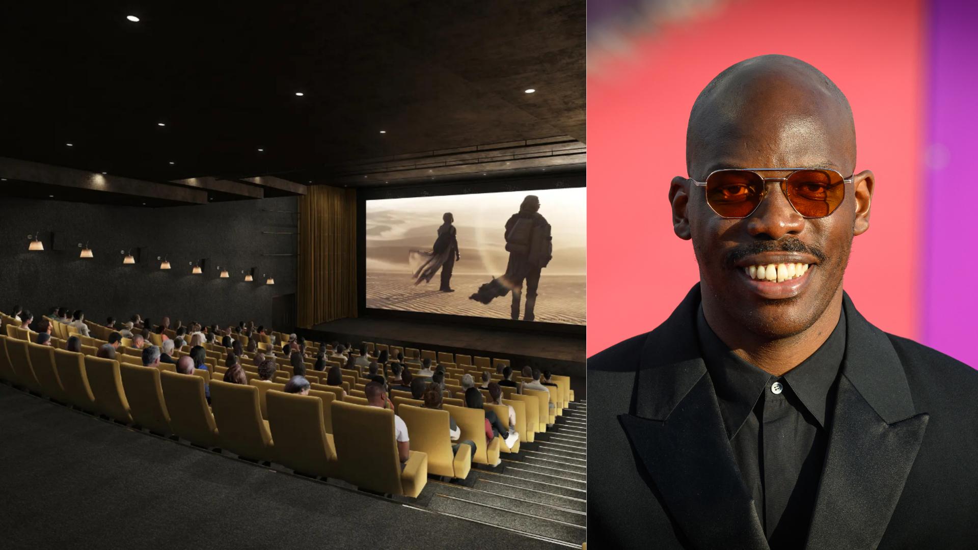 Jean-Pascal Zadi, parrain du nouveau cinéma de la ville de Bobigny