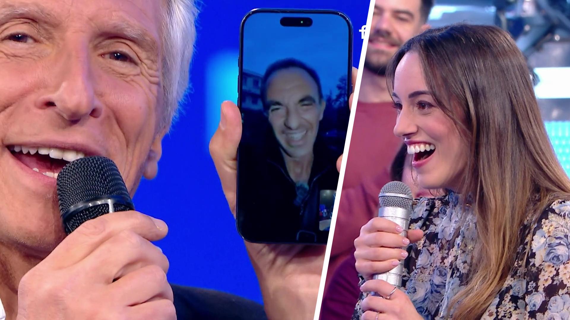 Nagui surprend une candidate de «N’oubliez pas les paroles» en appelant Nikos Aliagas selon TV Magazine — People & Médias