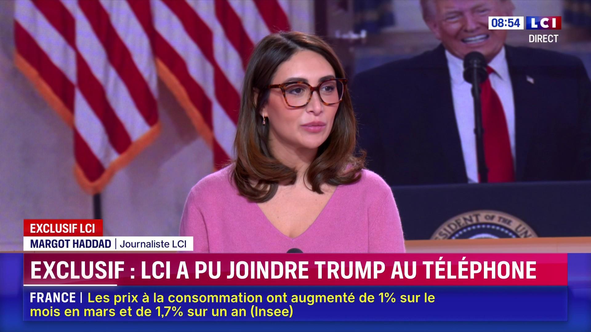 Une journaliste française révèle avoir été la seule à obtenir le numéro de Donald Trump lors d’un appel à l’appelée de Margot Haddad (LCI) — People & Médias