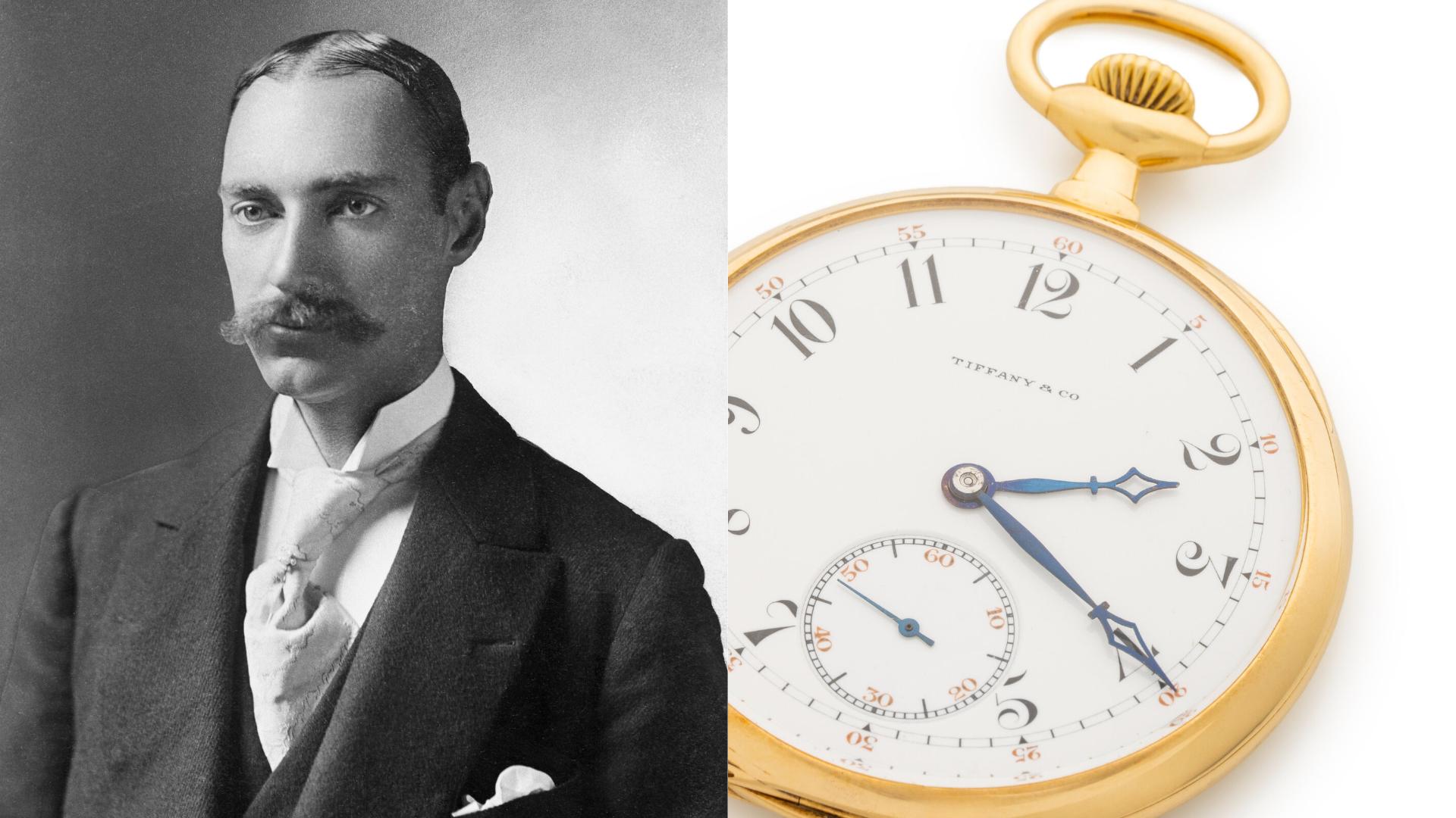 La «vraie» montre du milliardaire mort lors du naufrage du Titanic adjugée plus d'un million de dollars