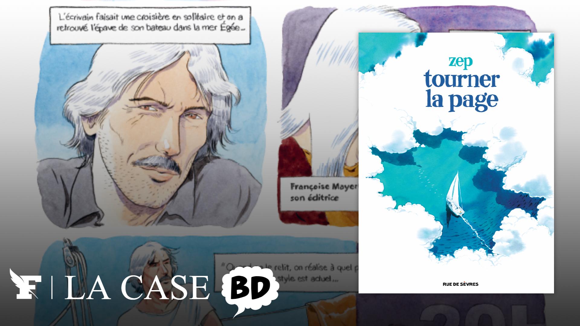 Zep s’éloigne de Titeuf avec son nouveau roman graphique Tourner la page