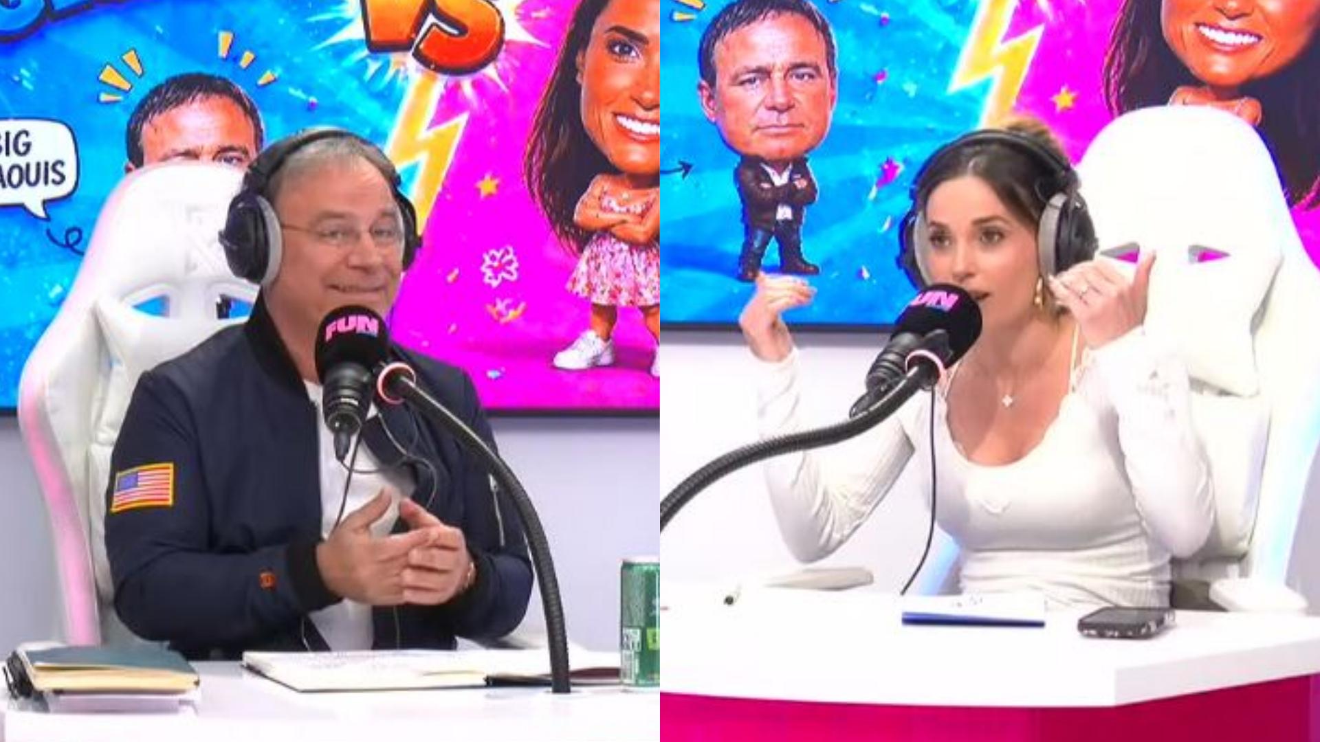 Tensions entre Fabien Lecœuvre et Capucine Anav sur Fun Radio lors d’un échange sur la vie sentimentale d’Alain-Fabien Delon — People & Médias