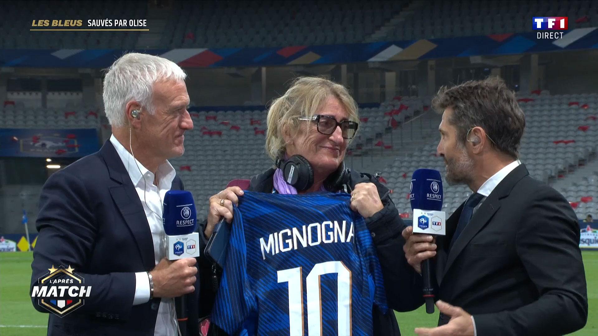 Hommage émouvant de Didier Deschamps et Bixente Lizarazu à Sylvaine Mignogna lors de ses derniers échanges à TF1 — People & Médias