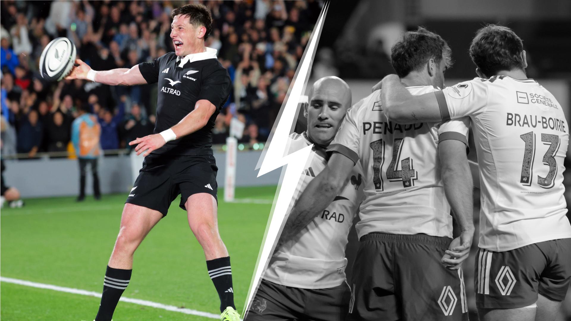 Nouvelle-Zélande-France : Penaud retour en fanfare, Roigard et Jordan impitoyables, les Bleus toujours maudits chez les All Blacks... Les tops et flops