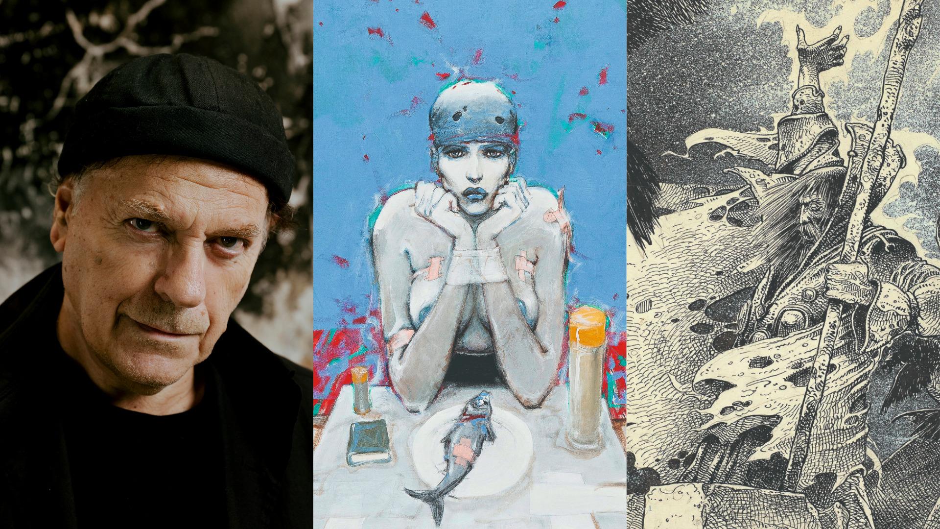 À Paris, l’exposition inaugurale du Fonds Enki Bilal célèbre l’œuvre visionnaire de ce dessinateur mythique