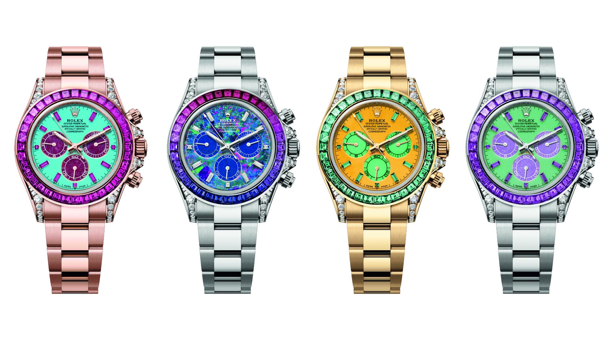 Quatre Cosmograph Daytona serties de Rolex aux enchères caritatives