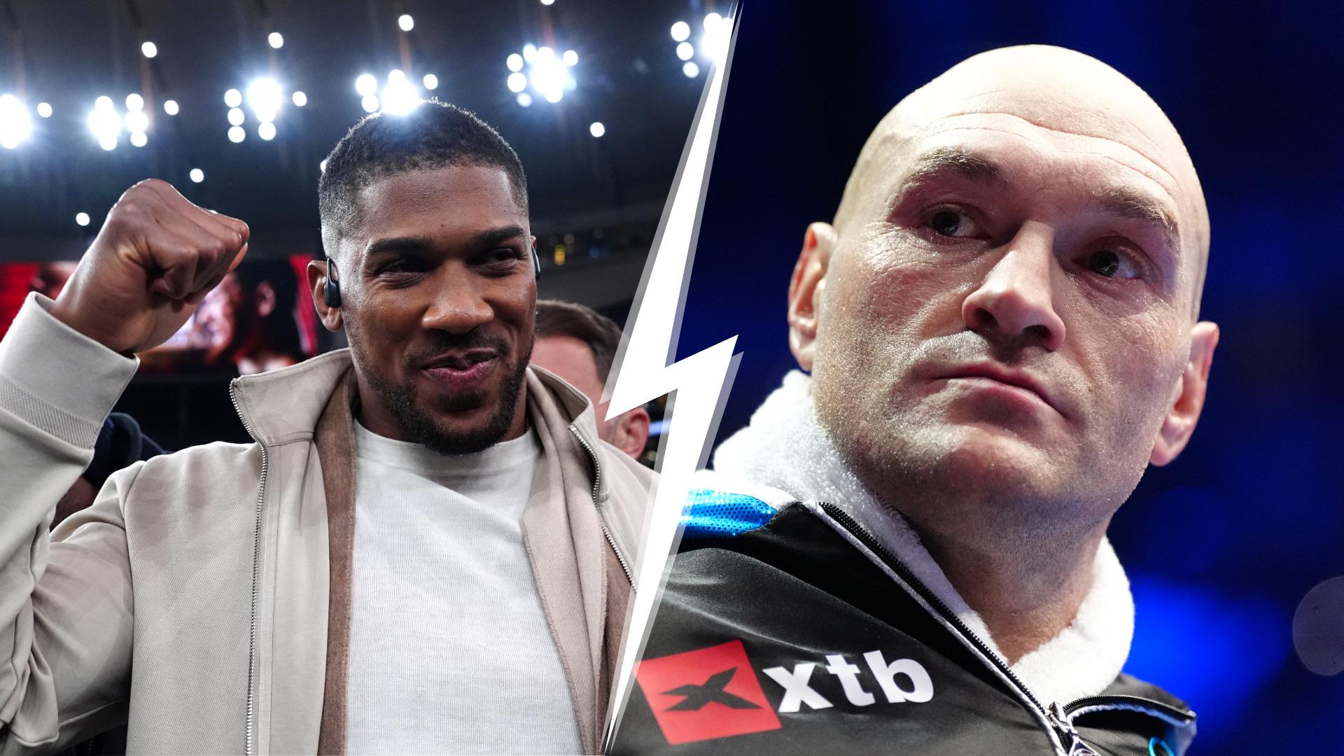 Boxe : le choc XXL entre Tyson Fury et Anthony Joshua se tiendra en décembre