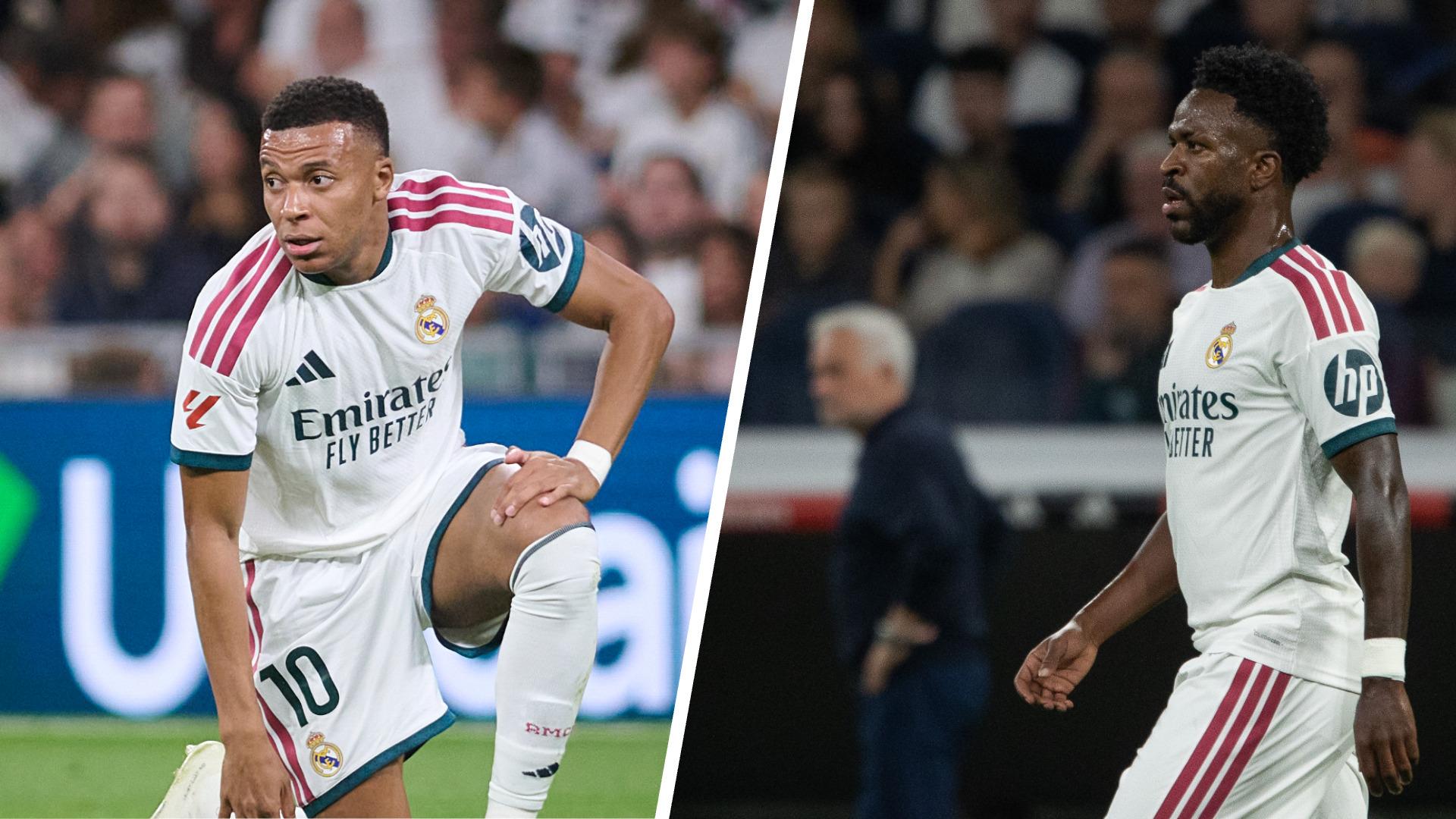 Ligue des champions : Mbappé critiqué, Vinicius porté disparu, Mourinho en croisade… la crise couve (déjà) au Real Madrid