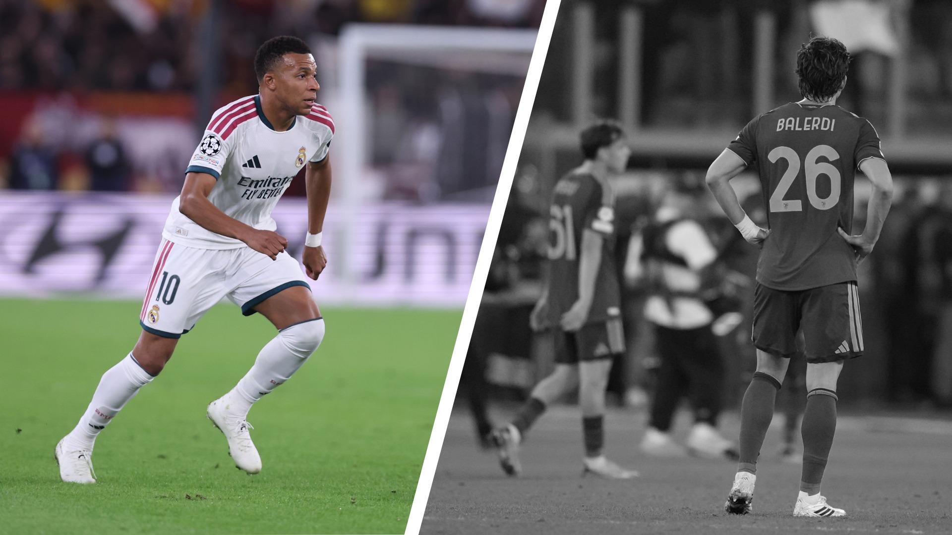 AS Roma-Real Madrid : 100e réussie pour Mbappé, coaching payant de Mourinho, dix minutes en enfer pour la Roma… Les tops et les flops d’un match spectaculaire
