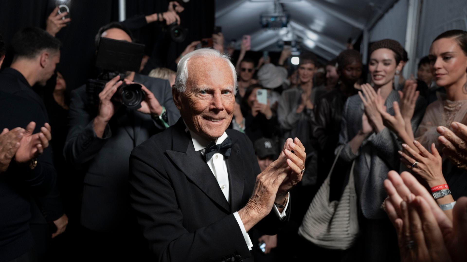 Giorgio Armani à New York: «J'ai besoin d'énergie, pas de nostalgie»