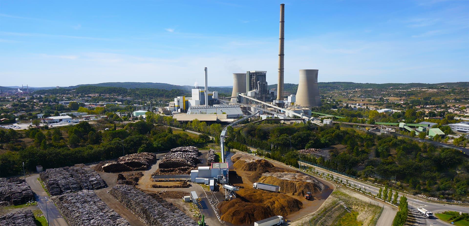 La centrale à biomasse de Gardanne reprend du service