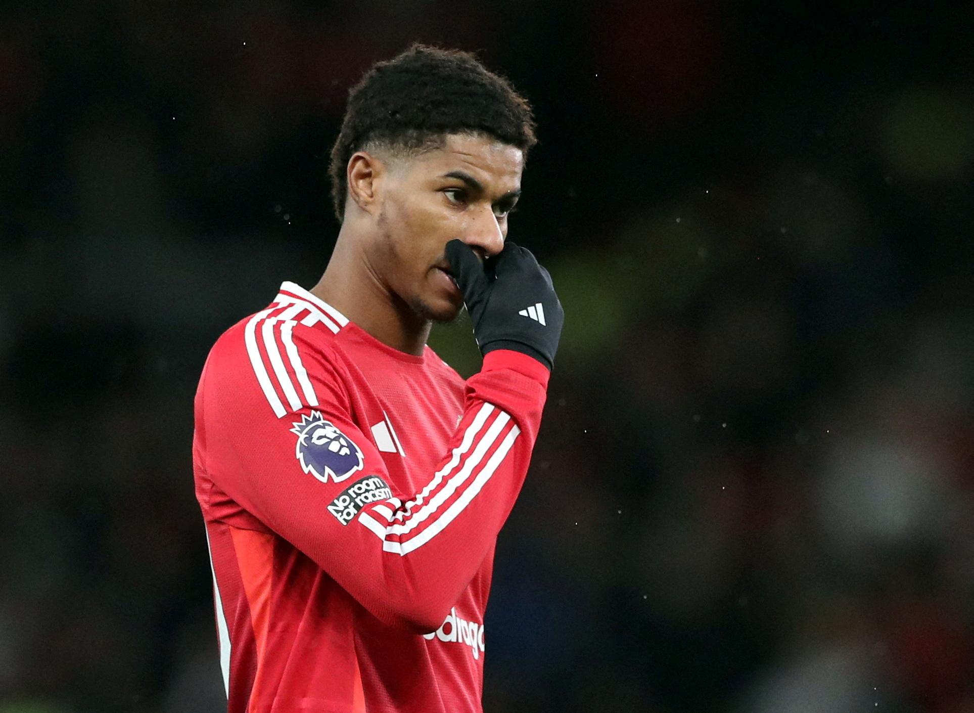 Mercato : l’Olympique de Marseille ciblerait Marcus Rashford, qui souhaite quitter United