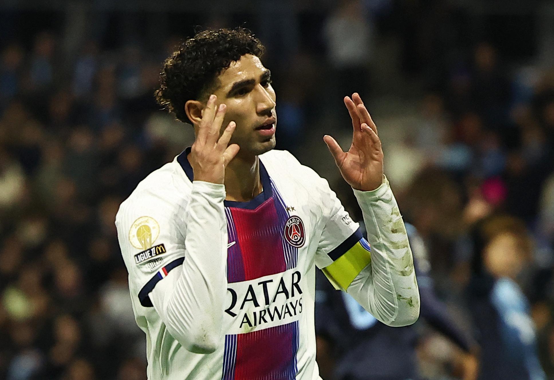 PSG : pourquoi Luis Enrique a conspué Achraf Hakimi après son but