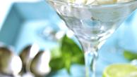Verrine citron vert et sa mousse de fromage blanc