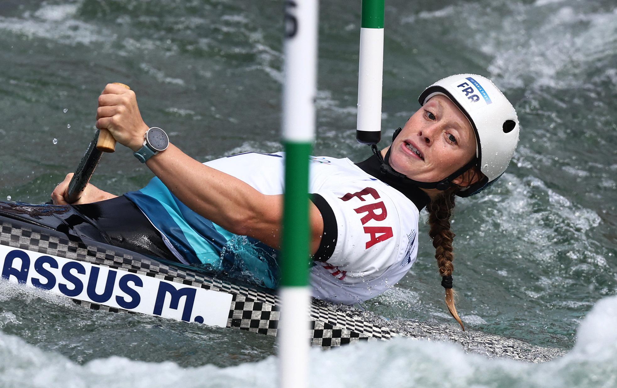 JO - Canoë slalom : Marjorie Delassus, trop juste, ne verra pas la finale