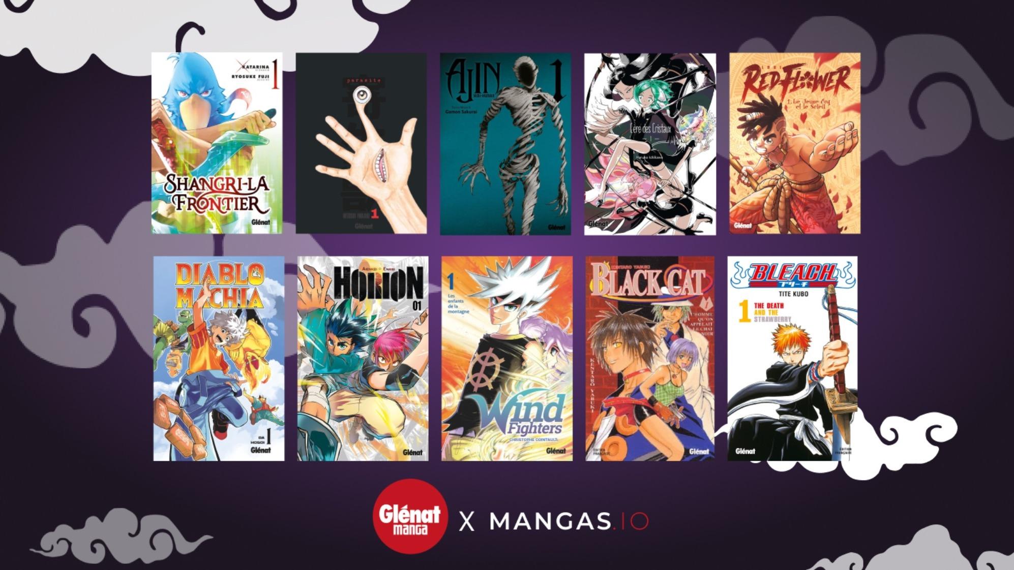 Glénat rejoint Mangas.io, le Netflix français du manga