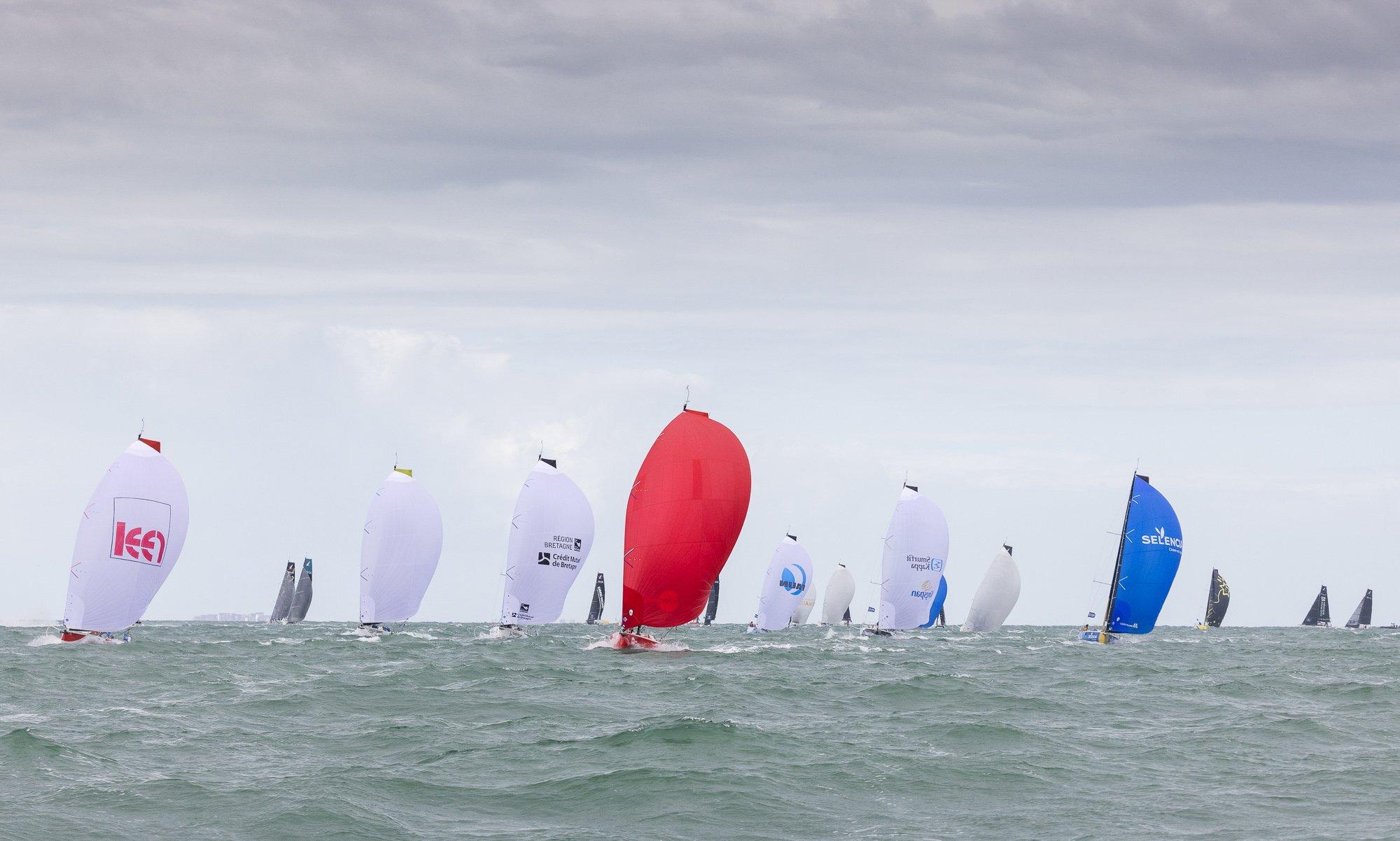 La Solitaire du Figaro Paprec: le départ de la 57e édition a été donné