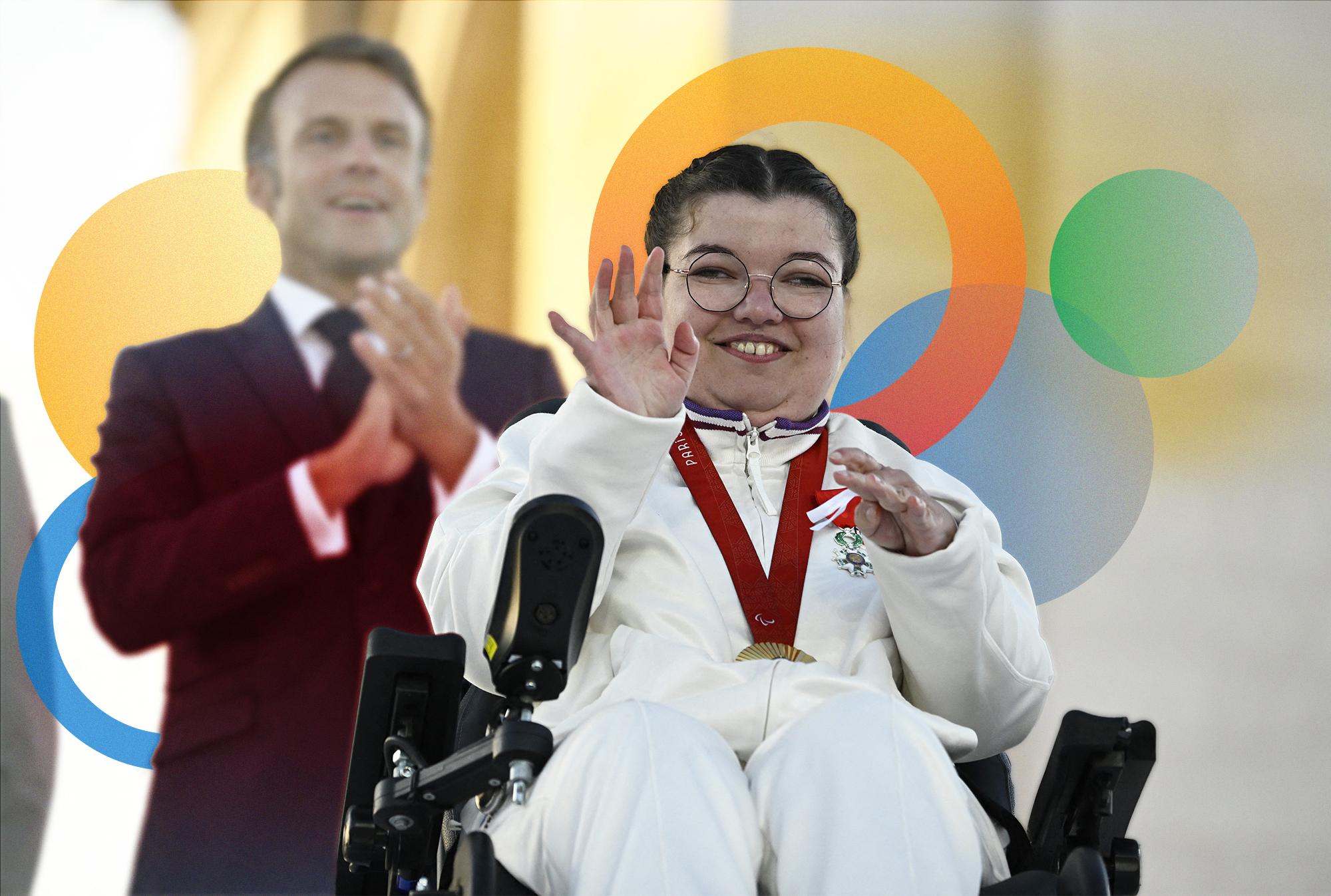 «Je suis contente que les gens aient apprécié cet aspect de ma personnalité» : Aurélie Aubert, l’inoubliable sourire de Paris 2024