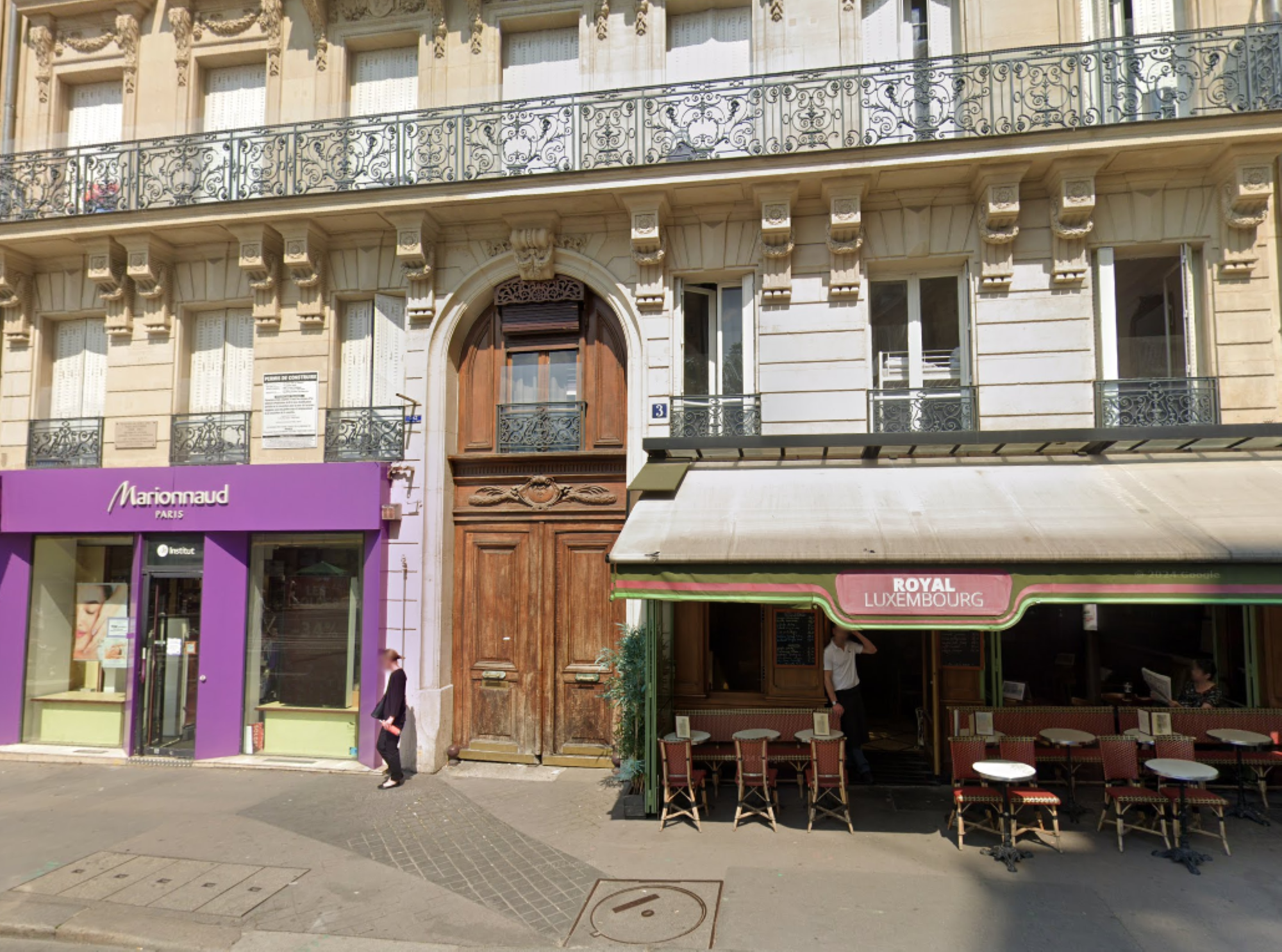 Capture d’écran du numéro 3 de la rue Gay-Lussac qui fait l’objet d’un bras de fer entre la RIVP et la maire du 5e arrondissement de Paris.