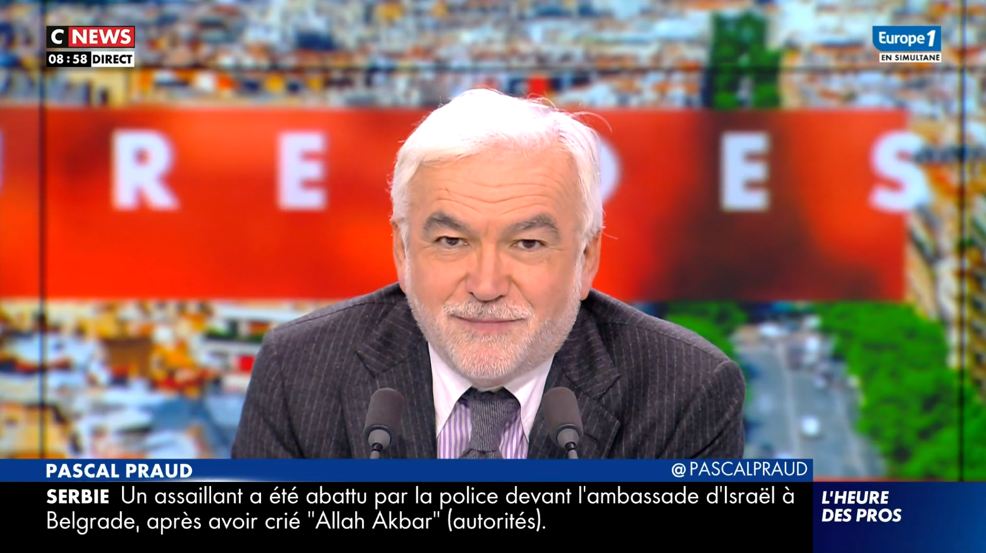 «Une tempête dans un verre d’eau» : Pascal Praud apporte son soutien à Kylian Mbappé