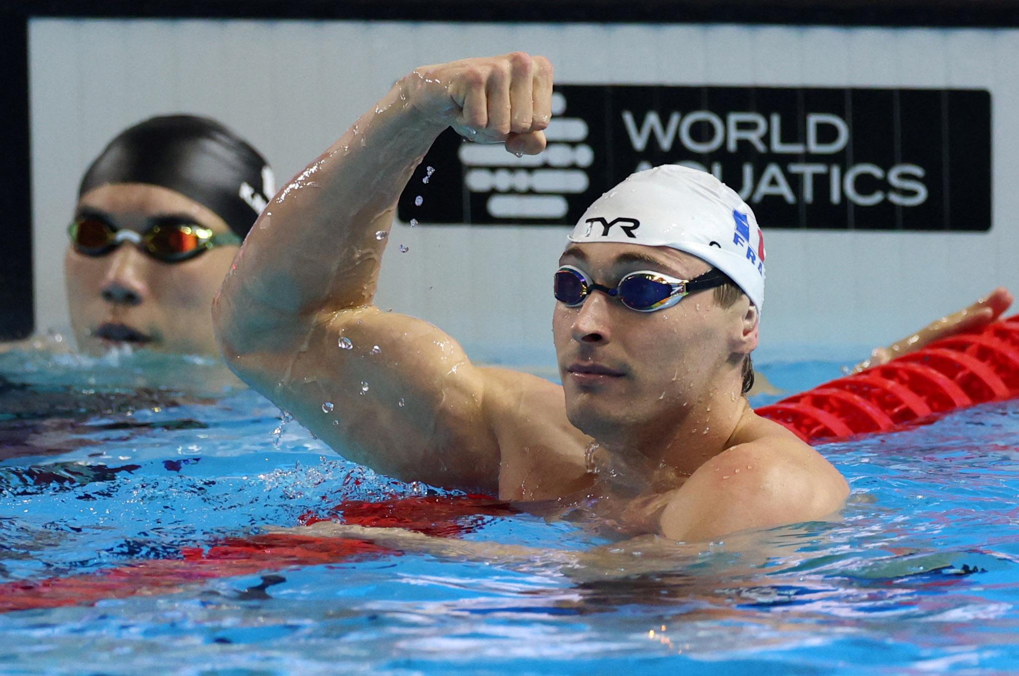 Maxime Grousset brille : deuxième or au 100m papillon !