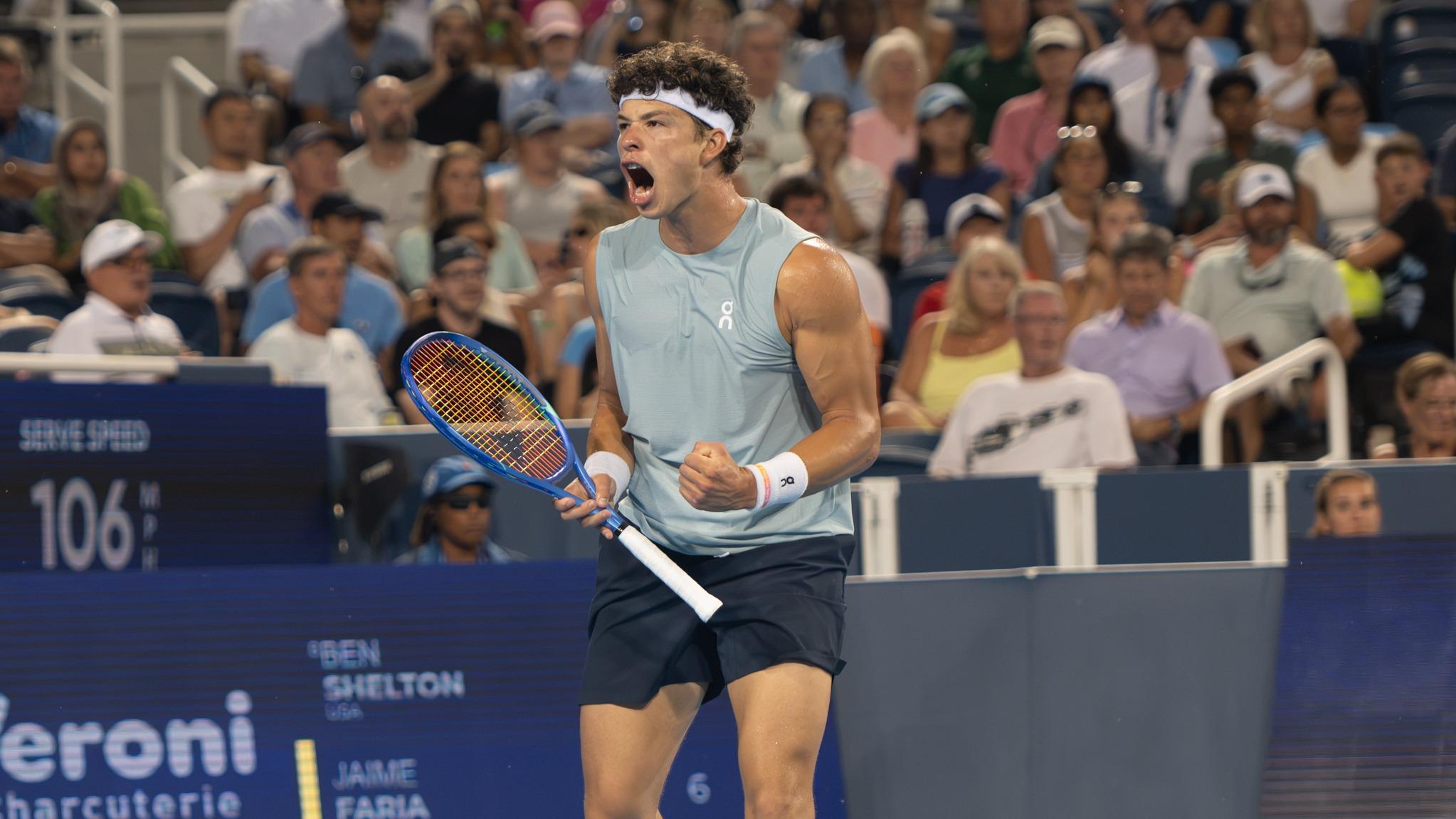 US Open : Ben Shelton qualifié pour le troisième tour après un dur combat contre Hubert Hurkacz