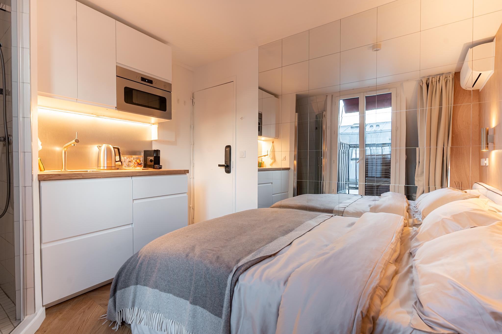 Vue de l’une des transformations de chambres de bonnes de la société.