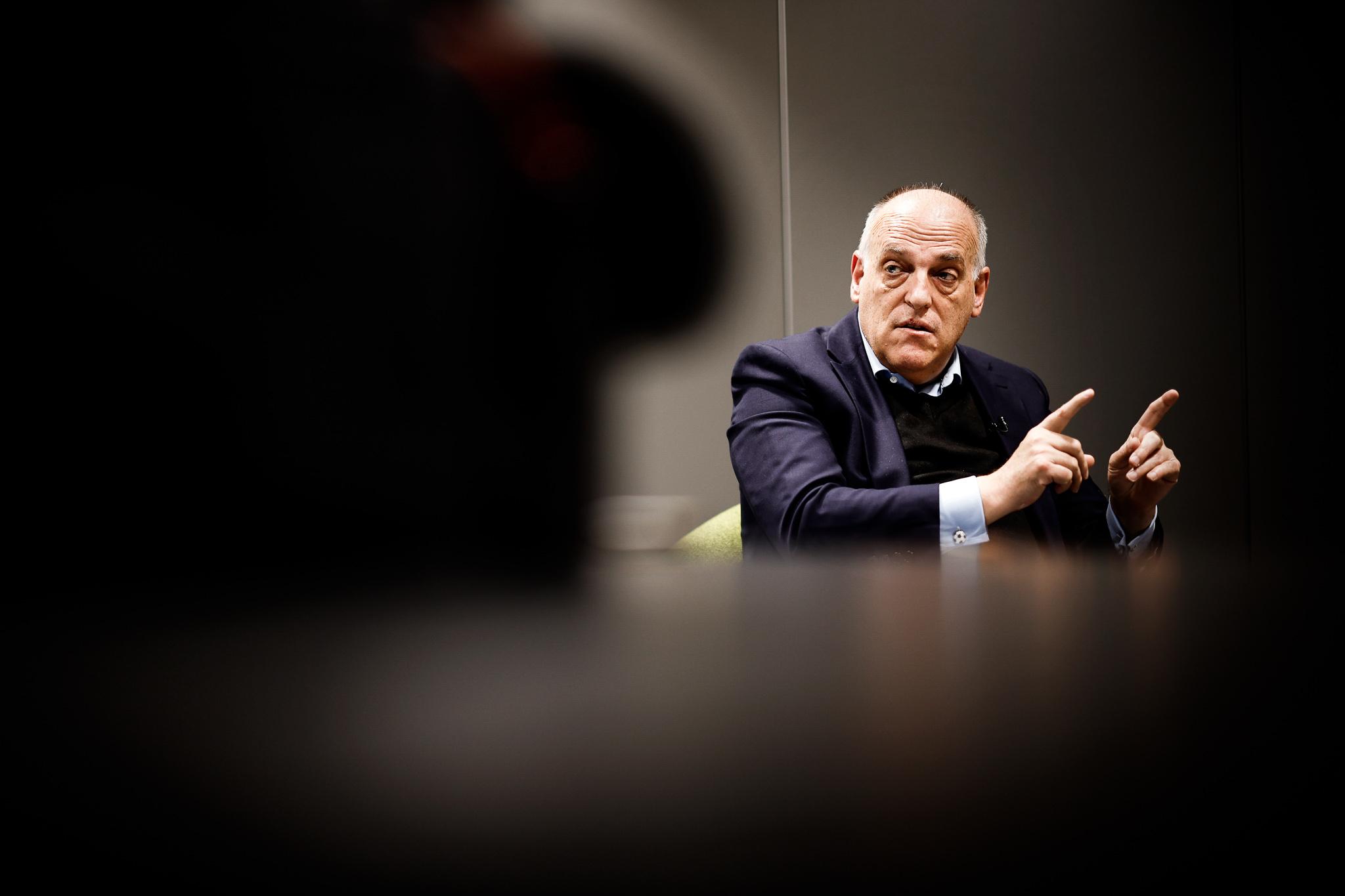 «Une méthode qui rappelle Goebbels» : Javier Tebas attaque le Real, le club rétorque en demandant sa démission