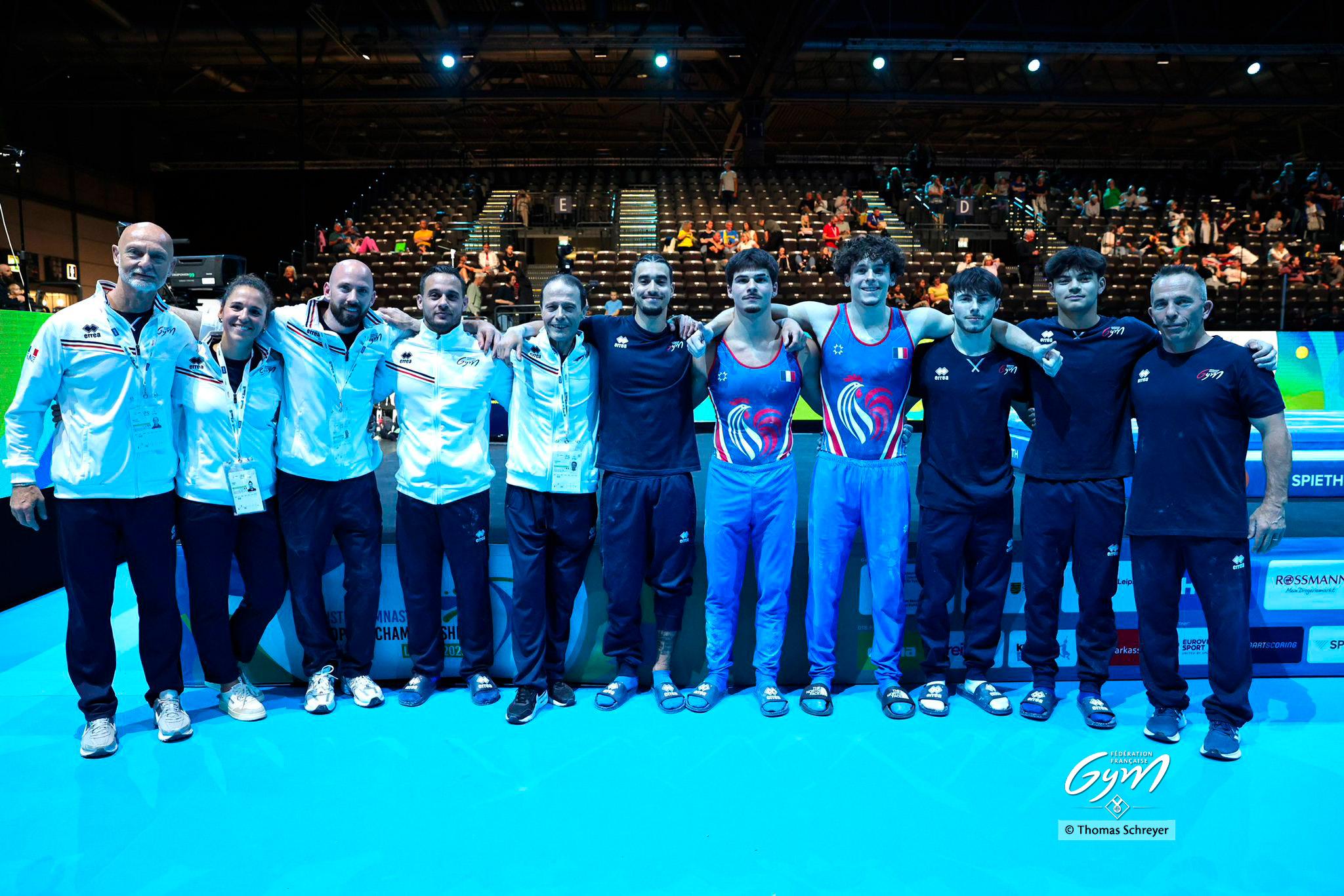Gymnastique: la France cinquième des Championnat d’Europe chez les hommes