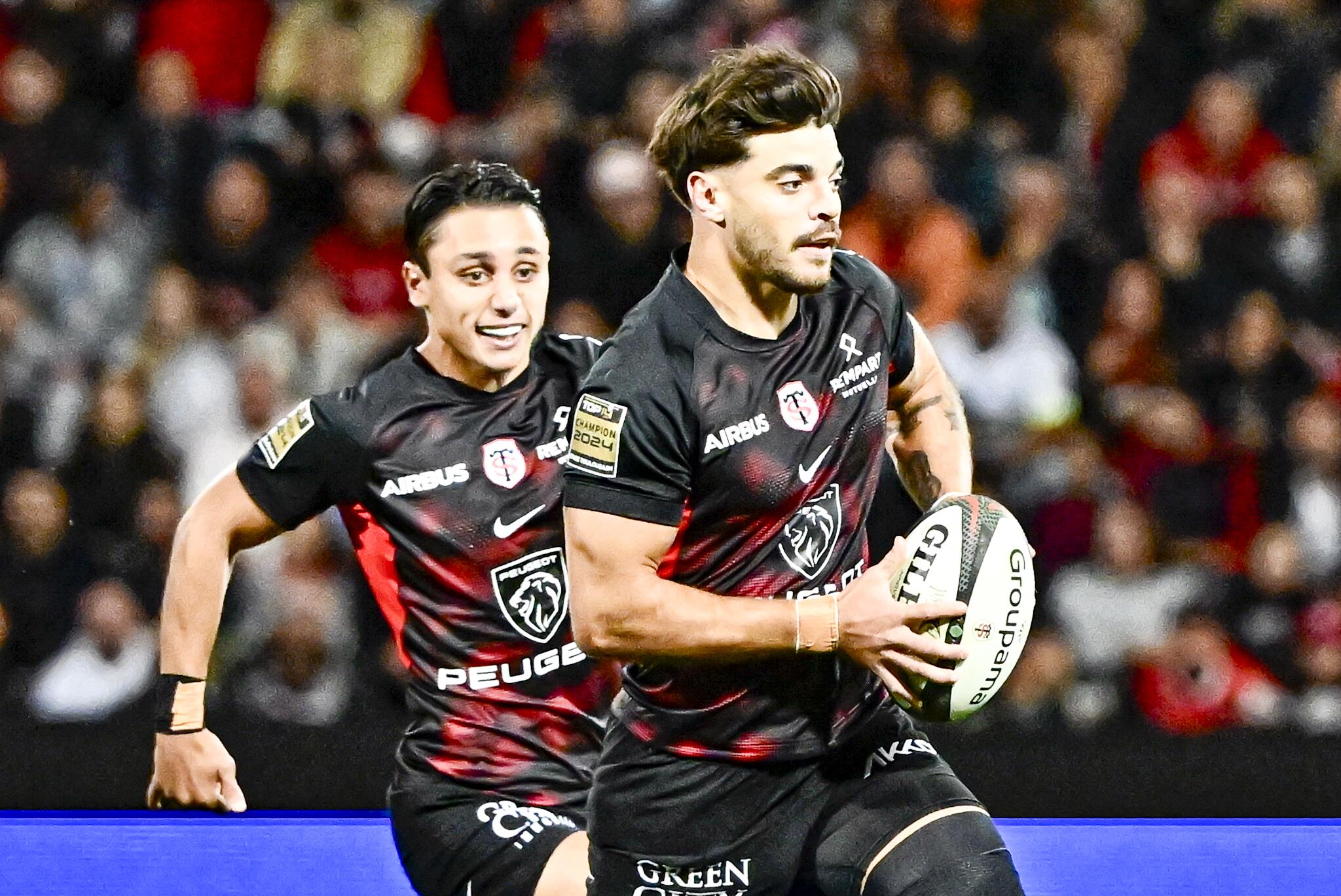 Top 14: en vacances, les Toulousains Ntamack et Capuozzo dispensés du derby contre Castres