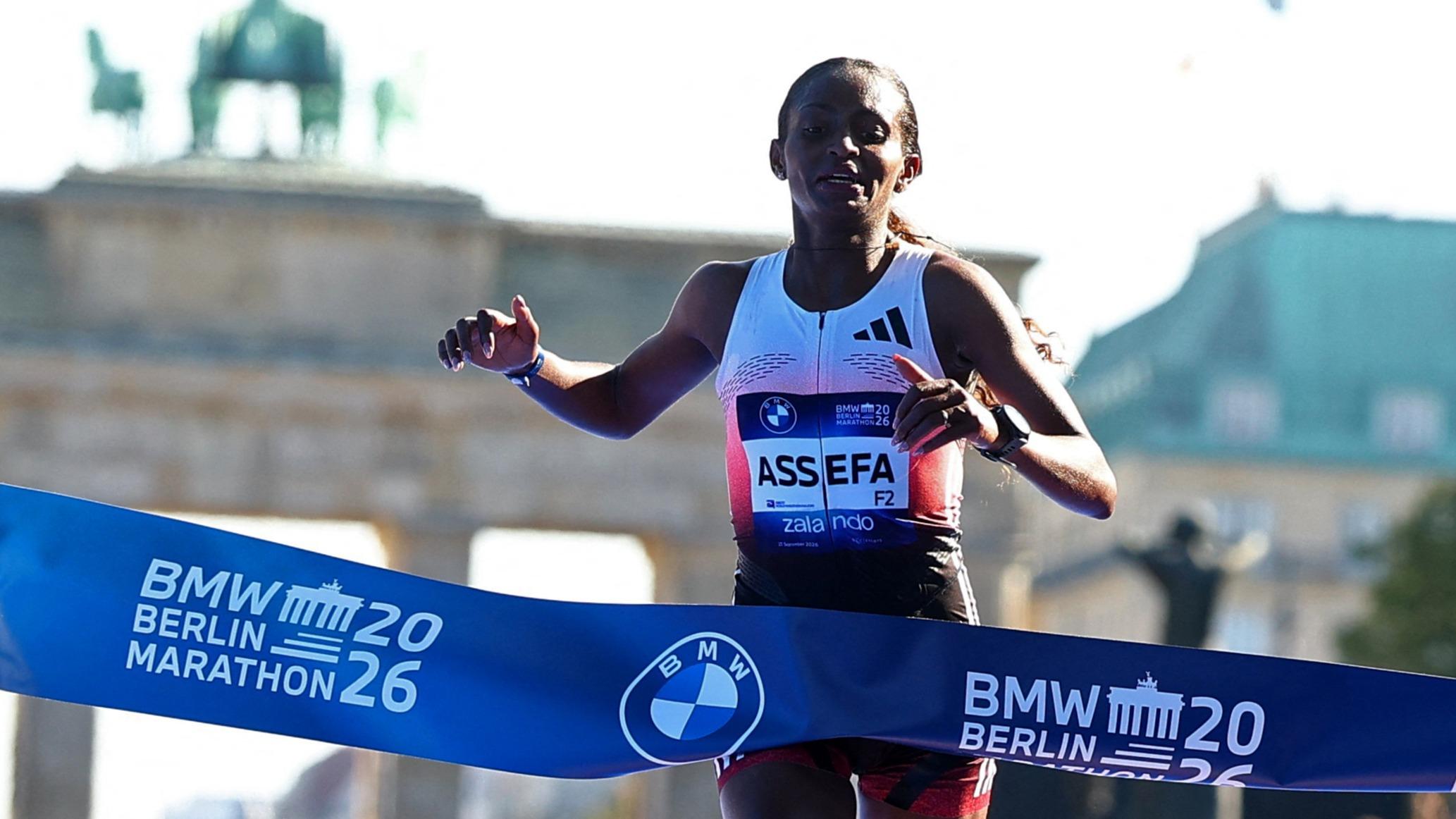 Athlétisme : les Éthiopiens Guye Adola et Tigist Assefa triomphent au marathon de Berlin