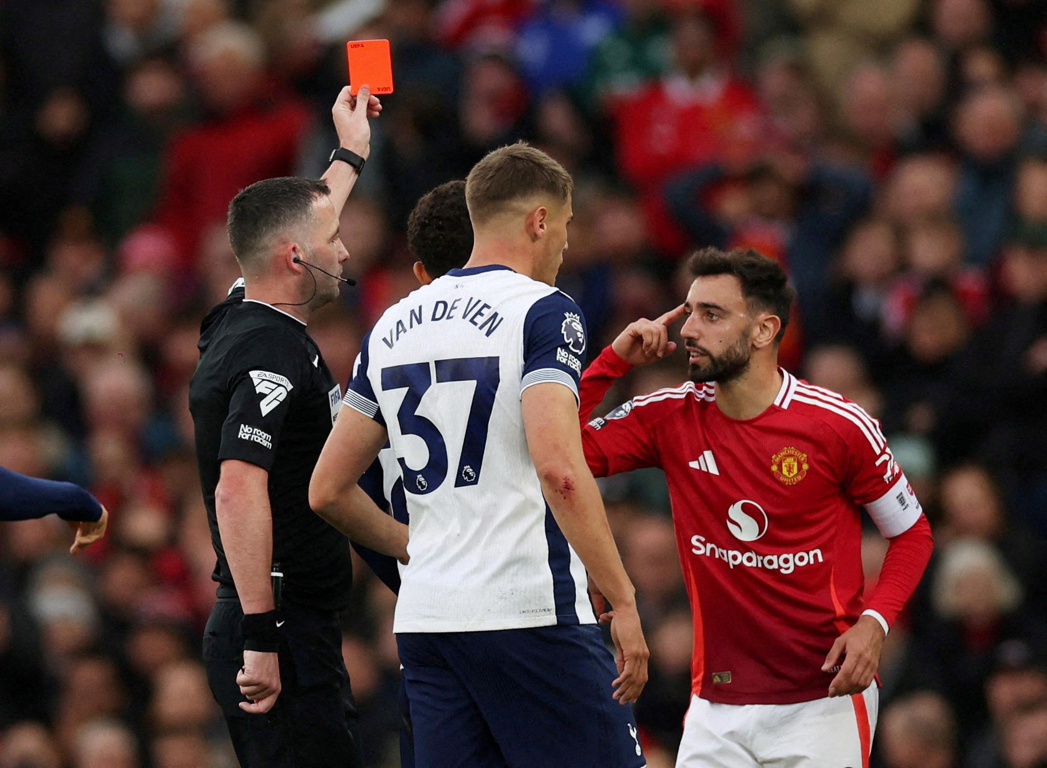 Premier League : la suspension de Bruno Fernandes (Manchester United) finalement annulée