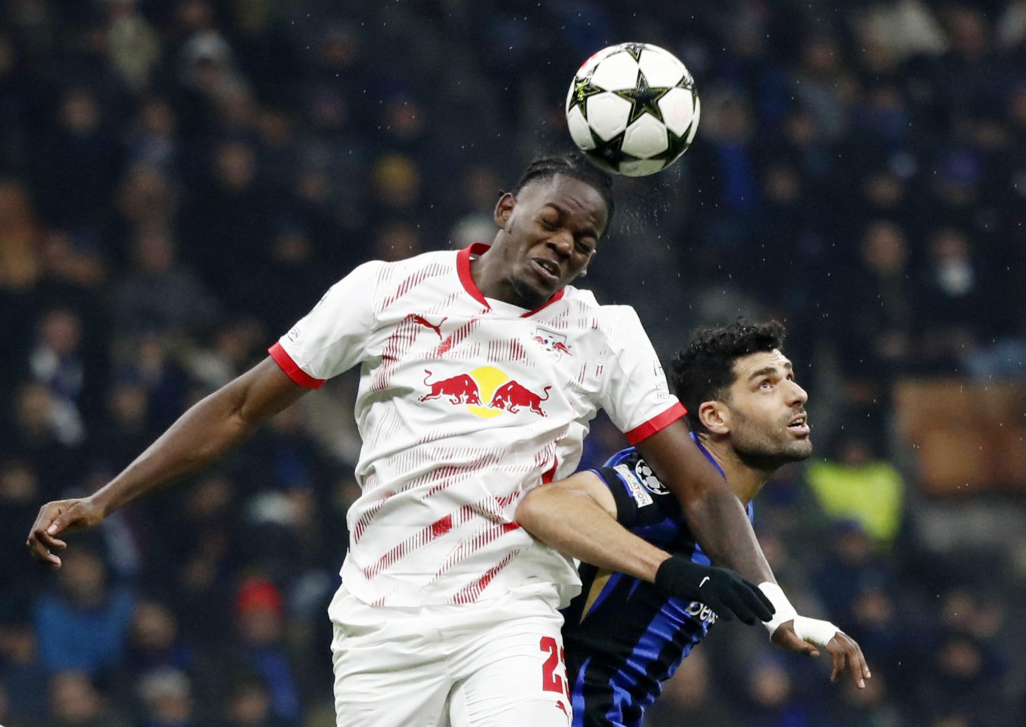 Foot : Leipzig devra faire sans Lukeba pendant deux mois