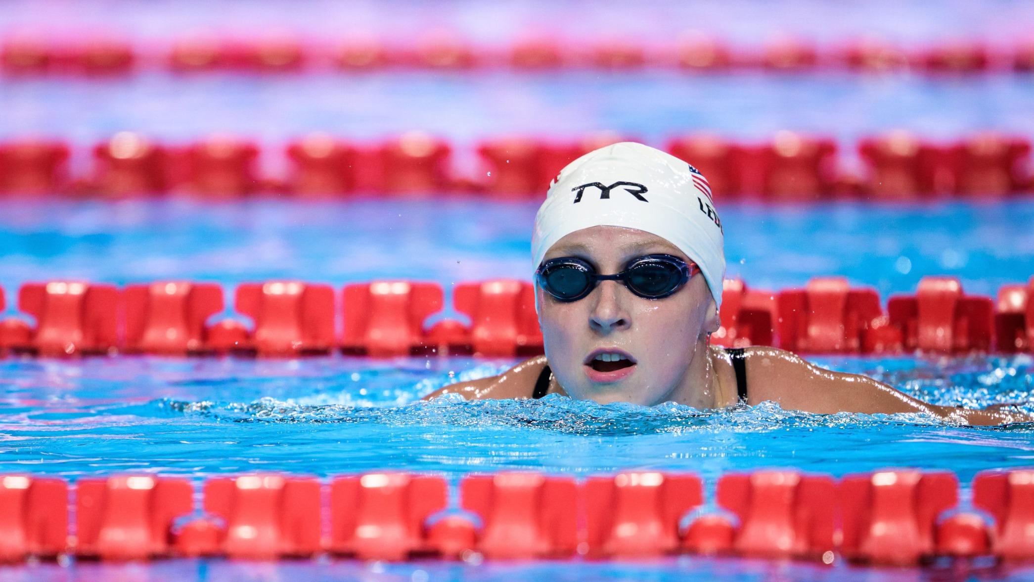 Natation : la reine Katie Ledecky battue sur 800 m nage libre après 14 ans d’invincibilité lors des Championnats pan-pacifiques