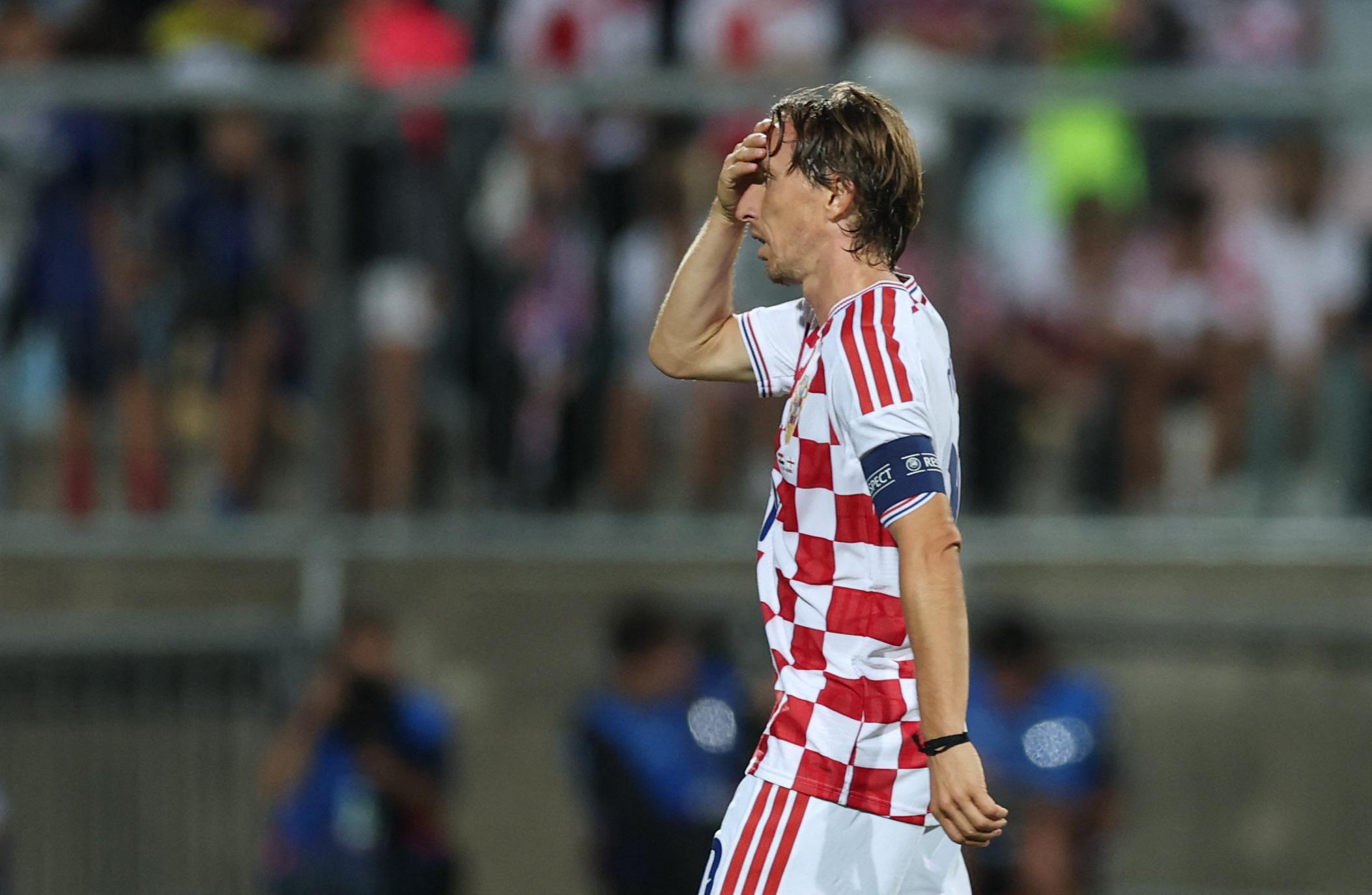 Ligue des nations : même s’il a eu «honte» du naufrage contre l’Angleterre, Modric espère le soutien des Croates face à l'Espagne