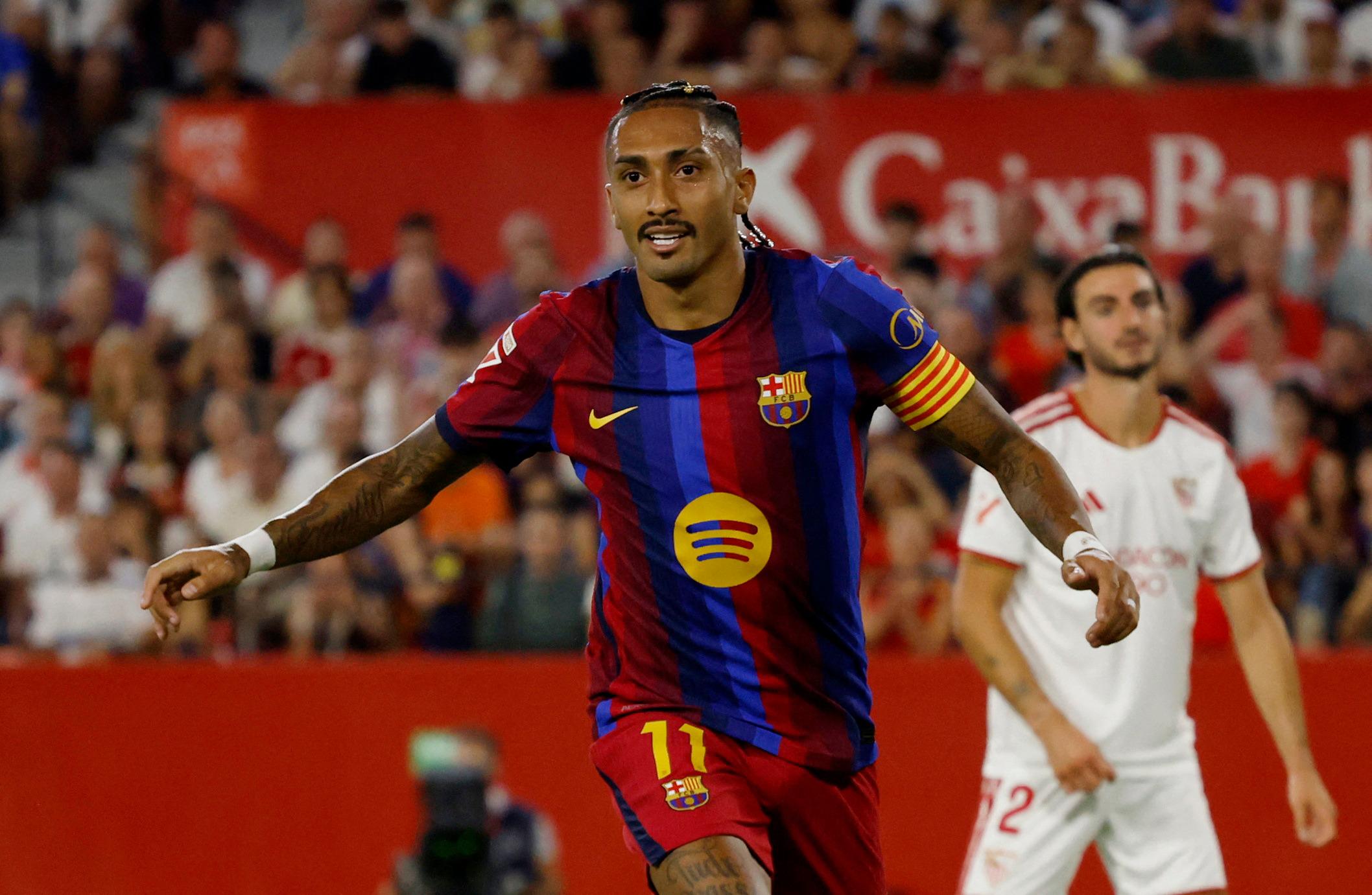 Liga : Raphinha déjà de retour pour affronter le Betis avant le choc face au PSG
