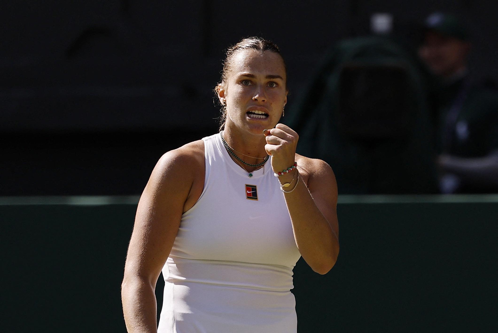 Wimbledon : «J’aurais eu de grandes chances de perdre si je n’avais pas appris ma leçon», se félicite Sabalenka
