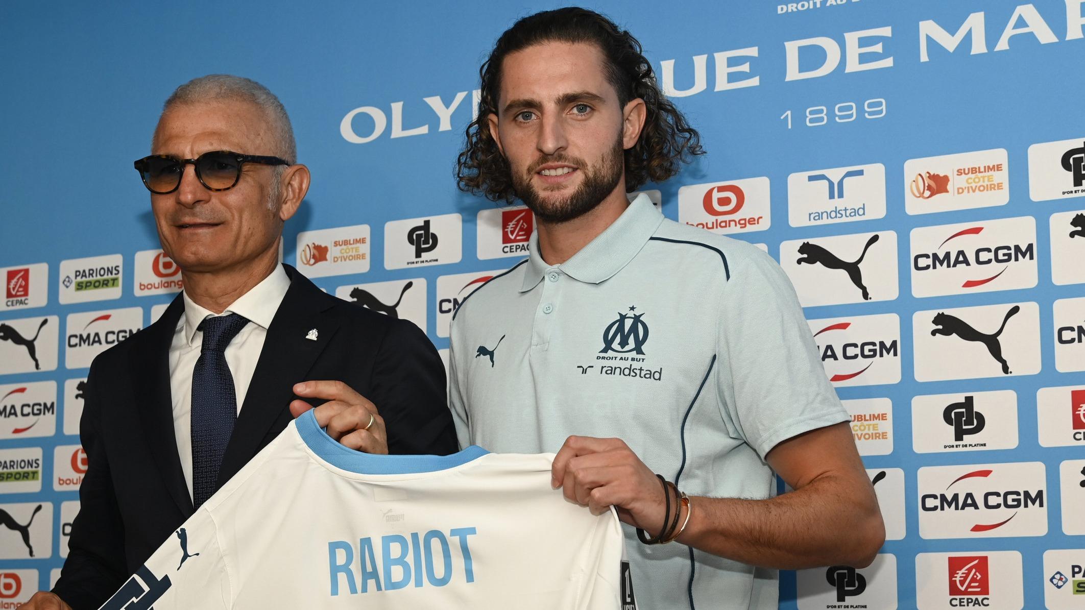 Rivalité OM-PSG, le Vélodrome, «déclassement»... Les premiers mots du Marseillais Adrien Rabiot