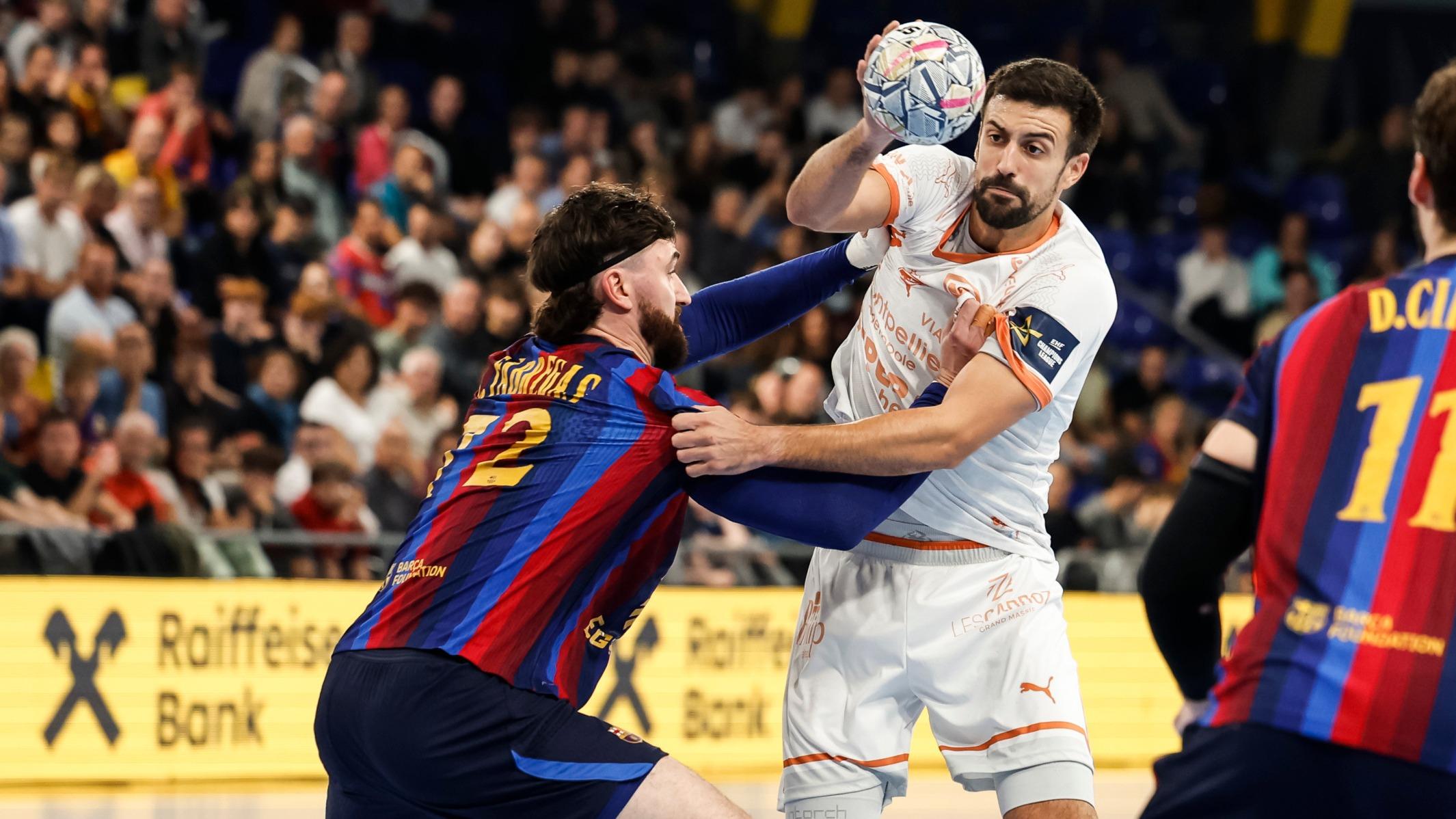 Handball : Montpellier éliminé de la Ligue des champions après sa défaite à Barcelone