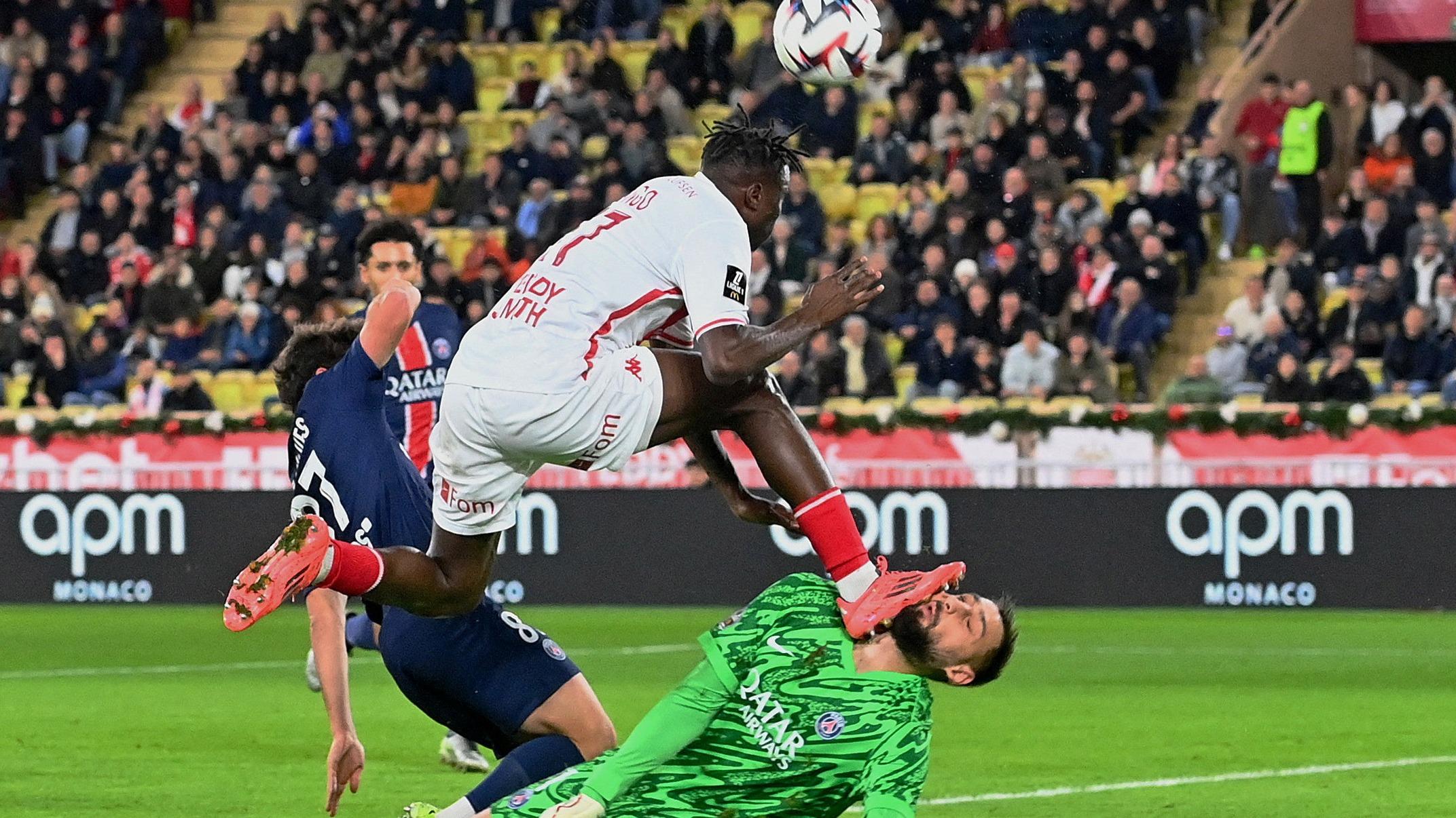 Ligue 1 : Singo aurait dû être exclu pour avoir lacéré le visage de Donnarumma lors de Monaco-PSG, reconnaît la DTA