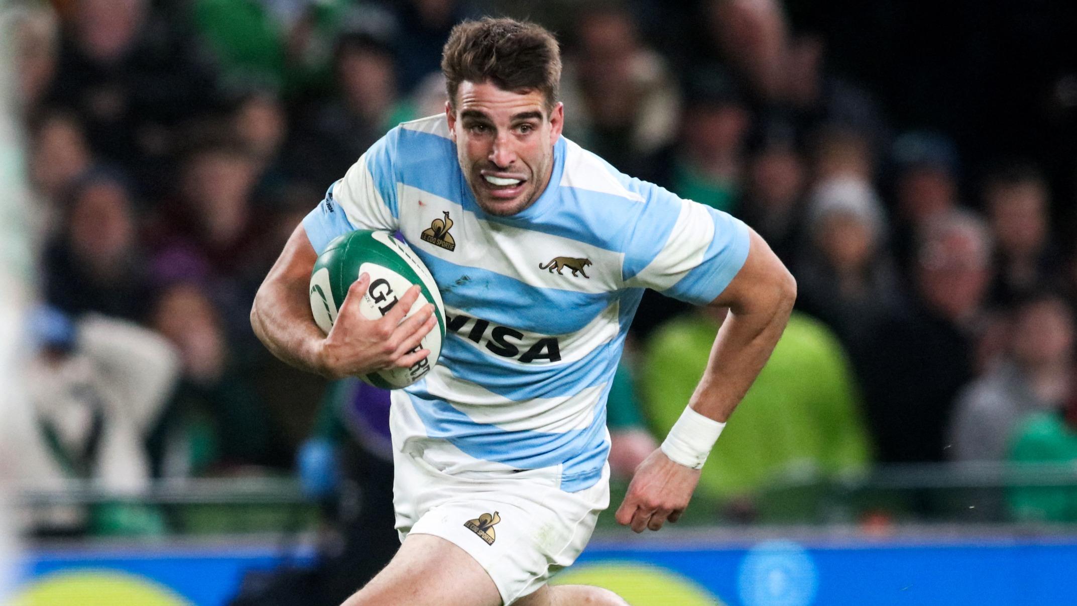 Rugby : l'Argentine avec Gonzalo Garcia à la mêlée et Juan Cruz Mallia à l’arrière face à la France