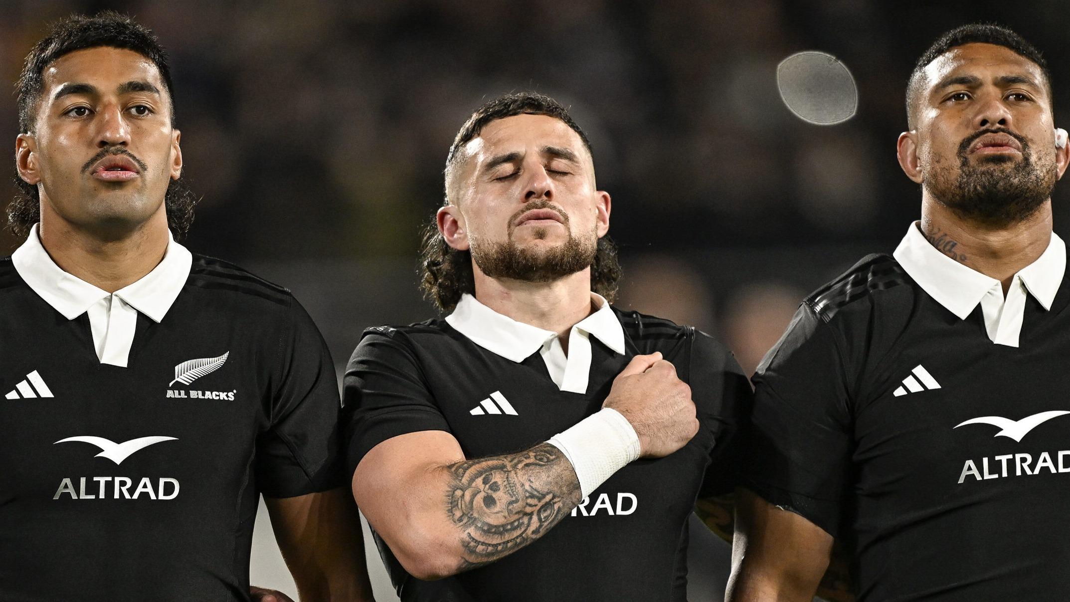 Rugby Championship : le All Black TJ Perenara mène le haka pour sa toute dernière sélection