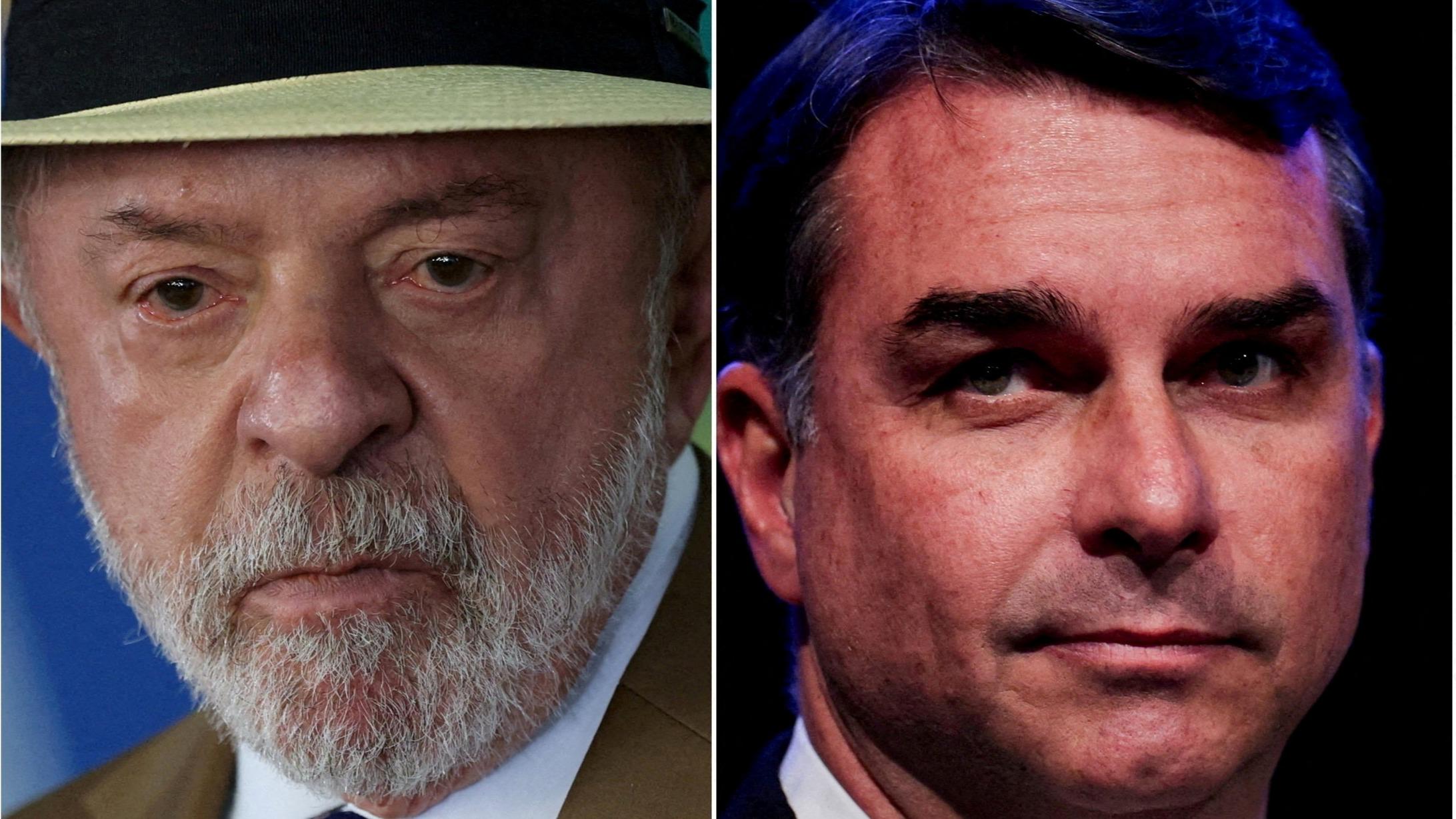 Élection présidentielle au Brésil : Flavio Bolsonaro largement devant Lula au 1er tour