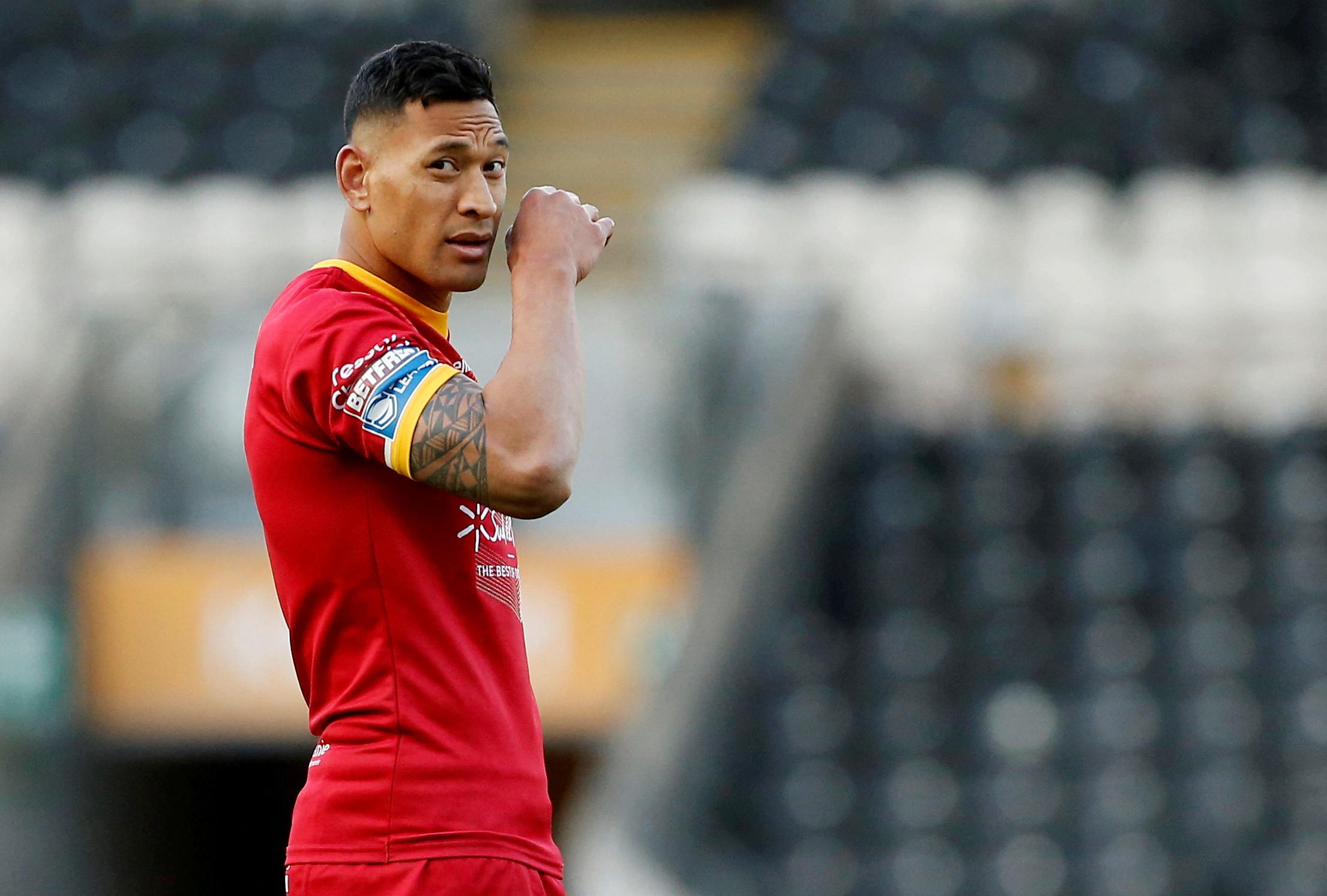 Rugby : renvoyé par les Wallabies, Israel Folau va faire son retour international avec les Tonga