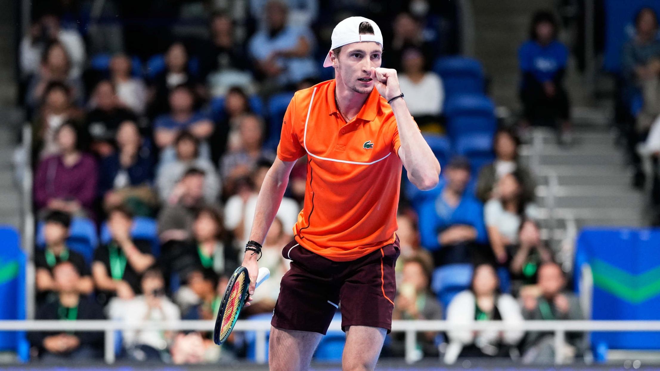 Tennis : Ugo Humbert en demies à Tokyo