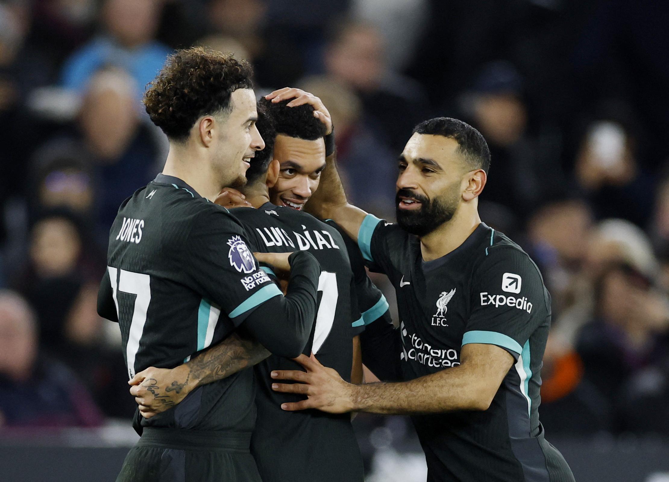 Premier League : Liverpool finit l'année en beauté à West Ham