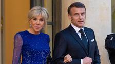 Capes, sequins et crêpe ivoire : ces tenues d’apparat de Brigitte Macron qui ont marqué 2025